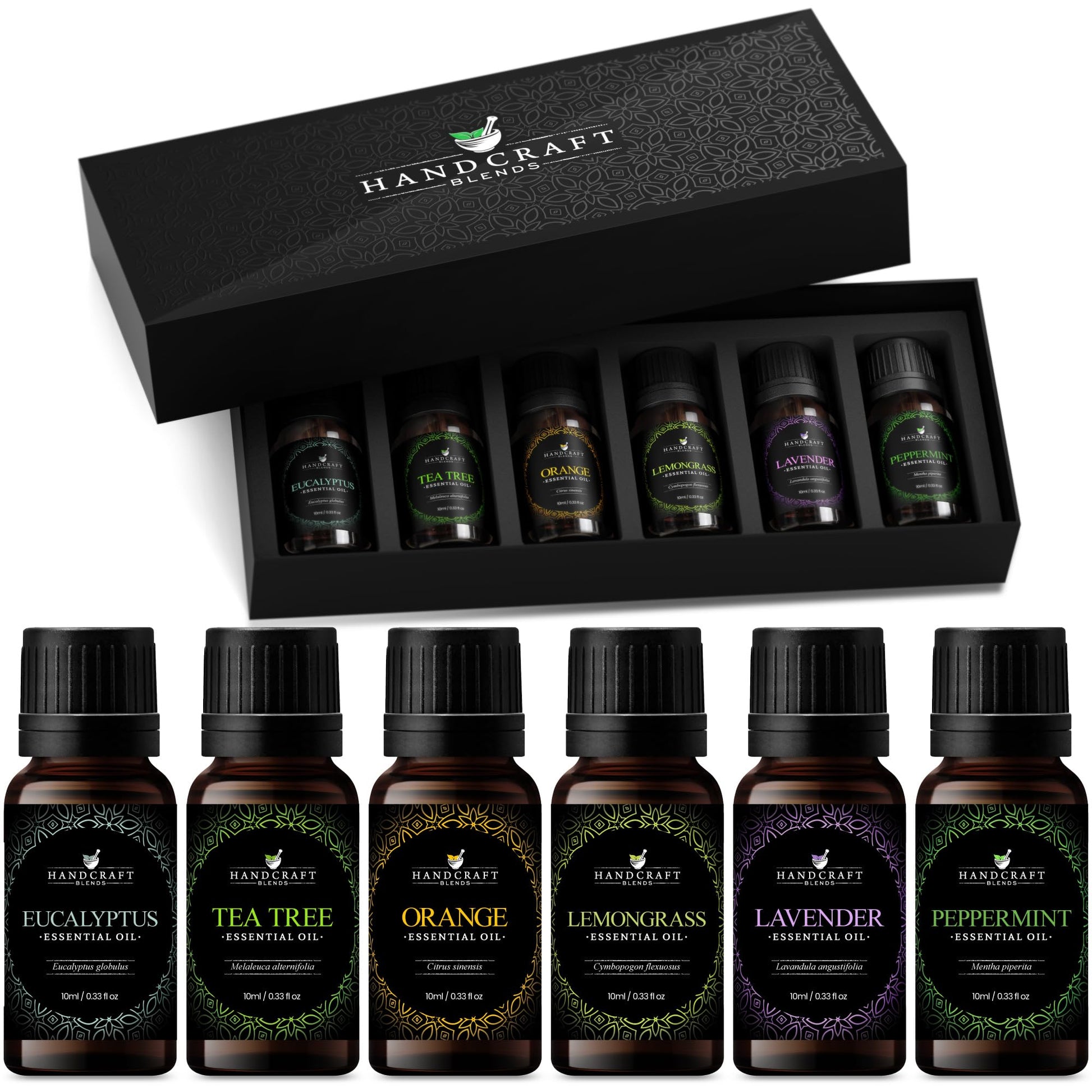 Handcraft Essential Oils Set – Top 6 Essential Oil Diffuser Oils for Home, Candle Making, Aromatherapy Oils Handcraft Blends uk supplements