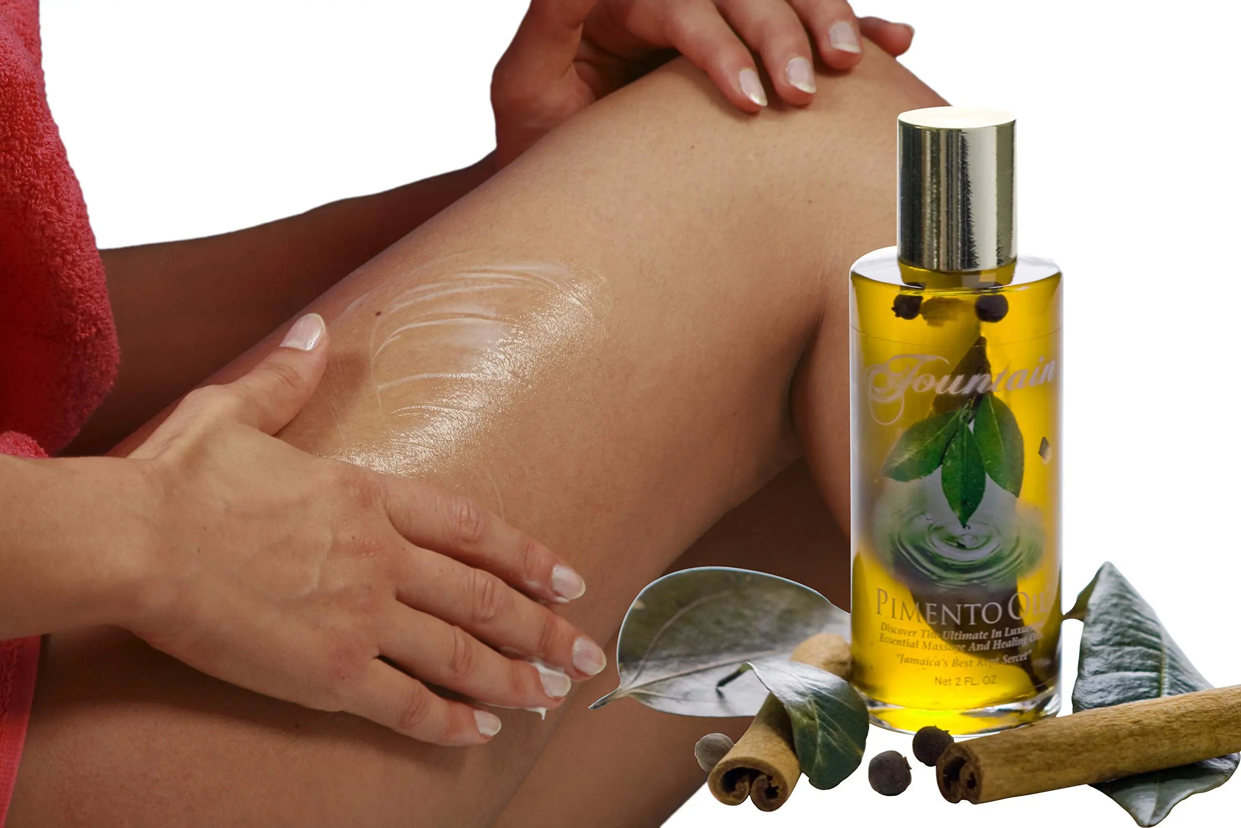 Fountain Pimento Oil for Massage Therapy, Muscle and Joint Deep Tissue Massage, Sore Muscle Balm Massage & Topical Herbal Rub (Pack of 2) Fountain uk supplements