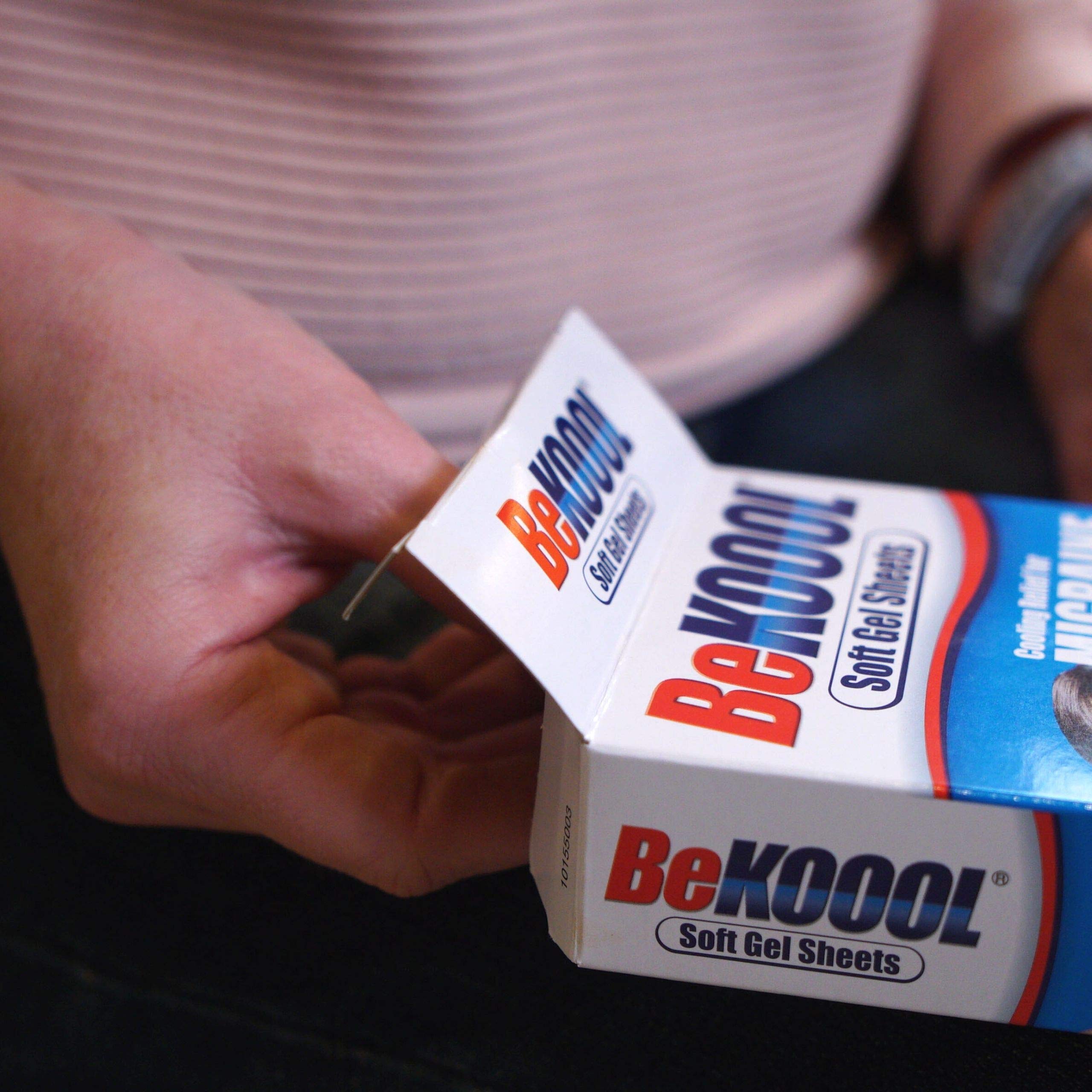 BeKOOOL Migraine Gel Sheets - 4 Count BeKoool uk supplements