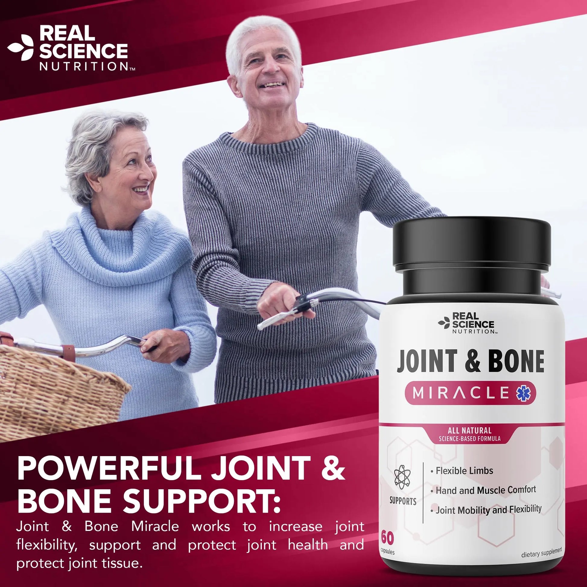 Real Science Nutrition Offers Joint & Bone Miracle for Enhanced Joint Mobility and Alleviating Muscle Discomfort Real Science Nutrition uk supplements
