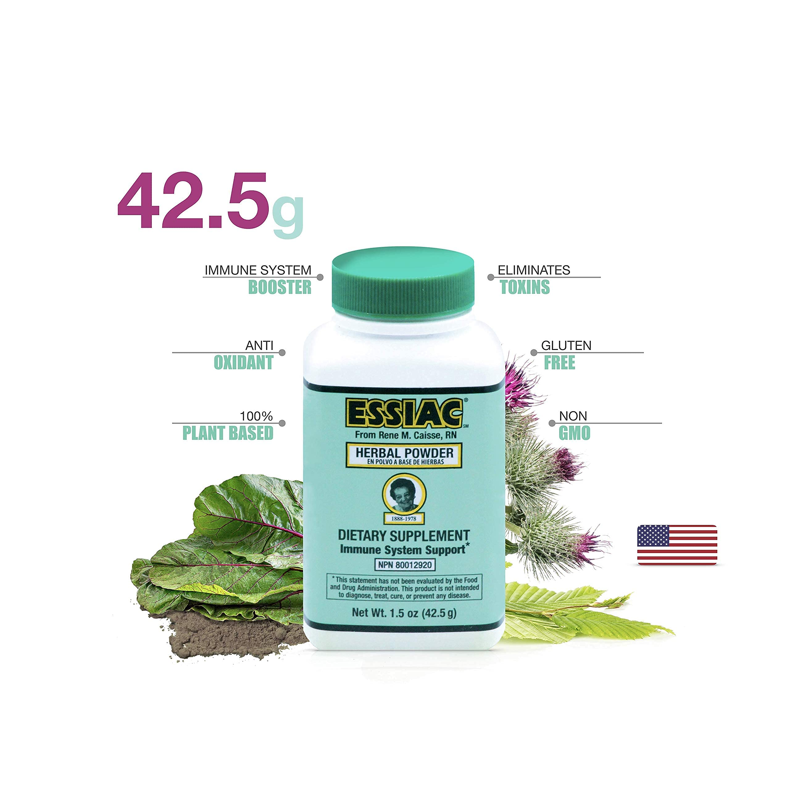 Essiac All-Natural Tea Powder & Organic Wild-Crafted Daily Drops | Detoxify Liver, Blood & Lymph Node Essiac uk supplements