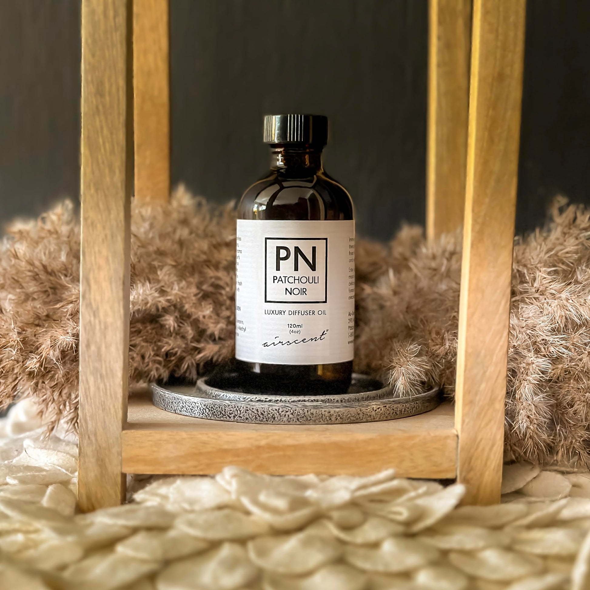 Patchouli Noir Diﬀuser Oil - Air-Scent Aroma and Essential Oil Blend - 120 Milliliter (4 ﬂ oz) Bottle Air-Scent uk supplements