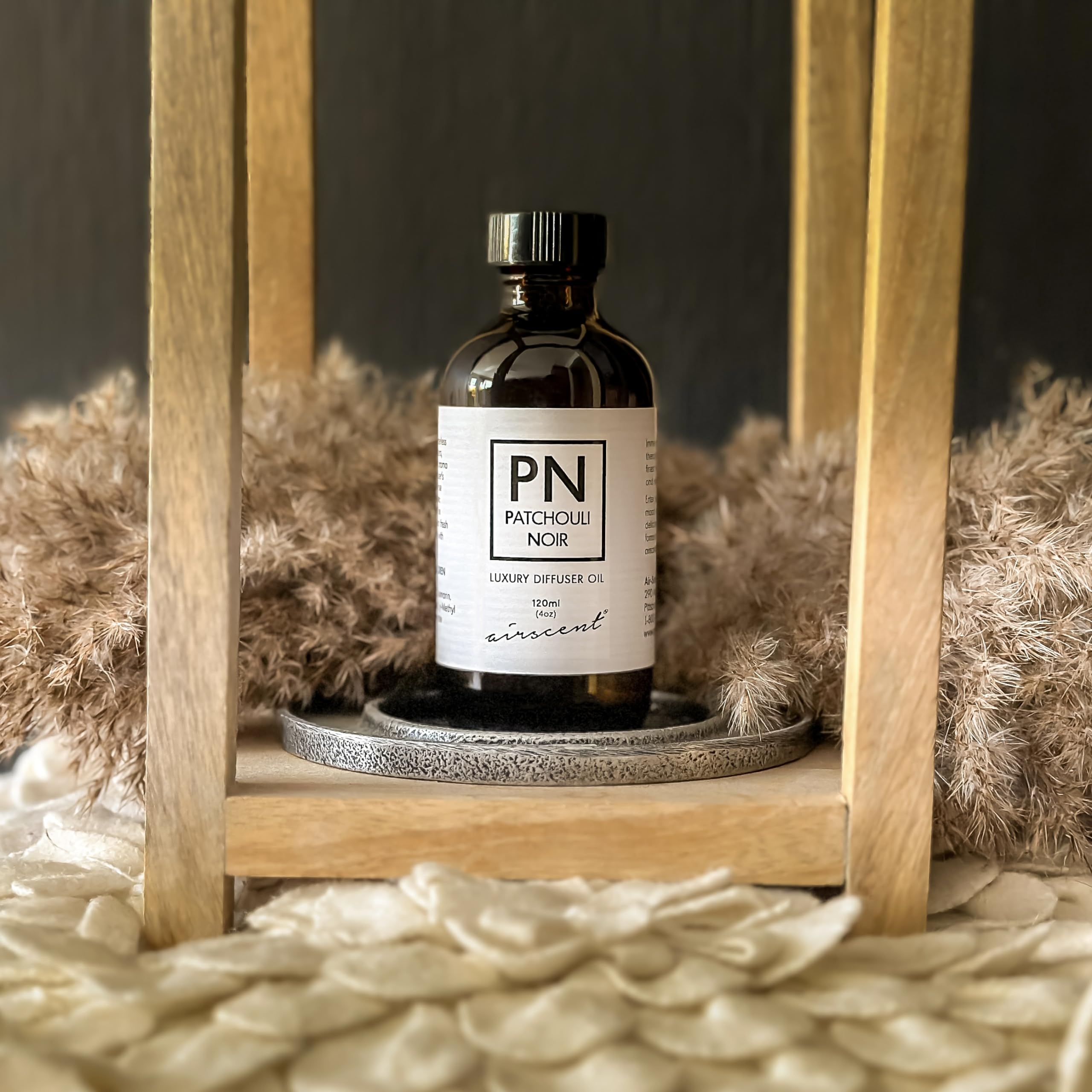 Patchouli Noir Diﬀuser Oil - Air-Scent Aroma and Essential Oil Blend - 120 Milliliter (4 ﬂ oz) Bottle Air-Scent uk supplements