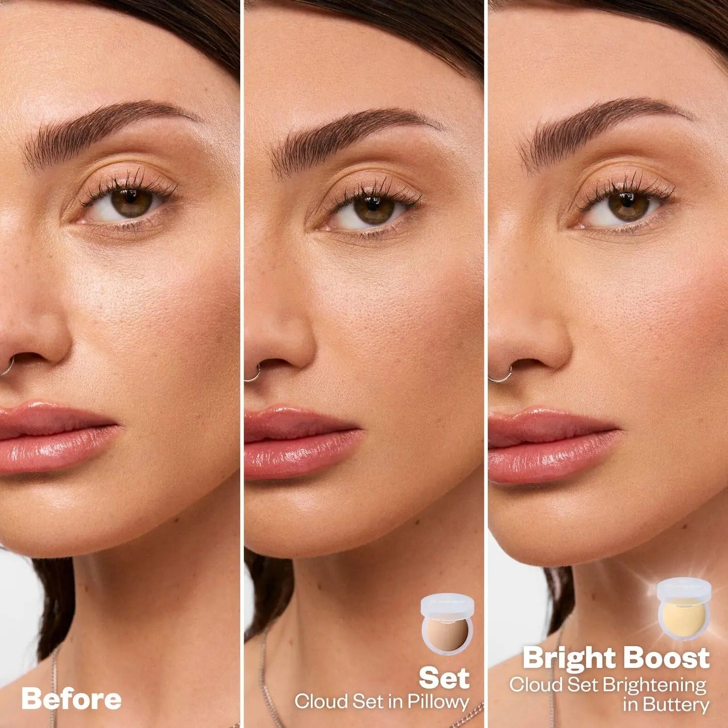 Kosas Cloud Set Pressed Setting Powder – Translucent Shine Control Face Powder, Soft Matte Finish, Comfy (Sheer Medium) Kosas uk supplements