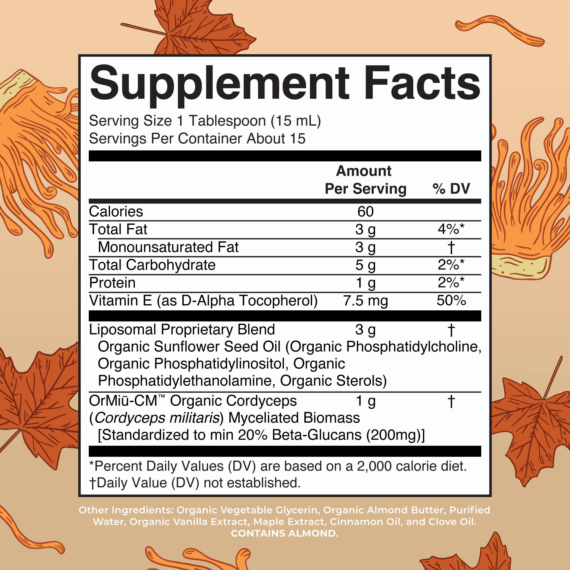 MaryRuth Organics Cordyceps Mushroom Supplement | Ultra Absorption Liposomal | Full Spectrum Mushroom | 200mg Beta-Glucans Per Serving | USDA Organic | Vegan | 7.6 oz | 15 Servings MARYRUTH'S uk supplements