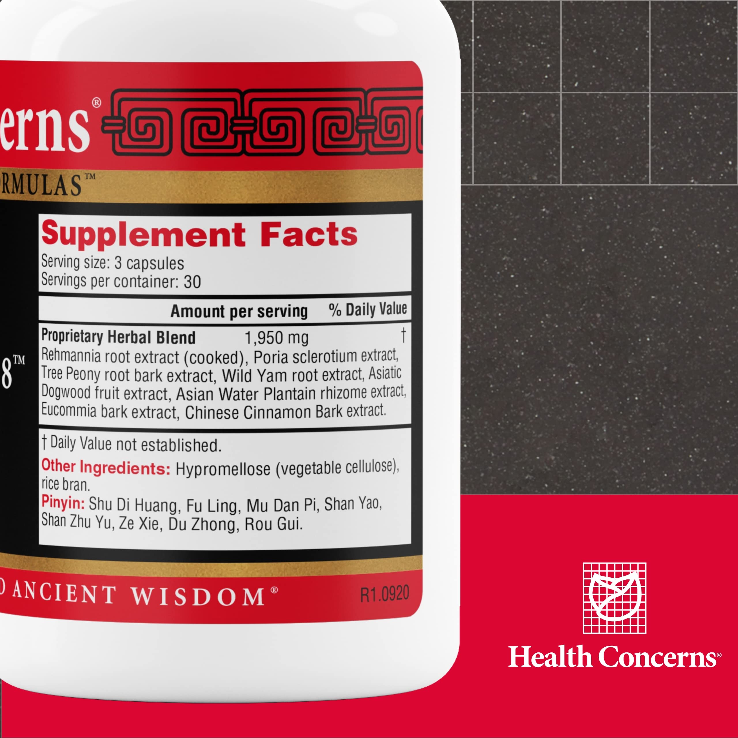 Health Concerns Rehmannia 8 - Back Discomfort & Urinary Tract Health for Women & Men Health Concerns uk supplements