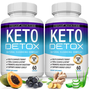 Toplux Keto Detox Pills Advanced Cleansing Extract – 1532 Mg Natural Acai Colon Toplux uk supplements