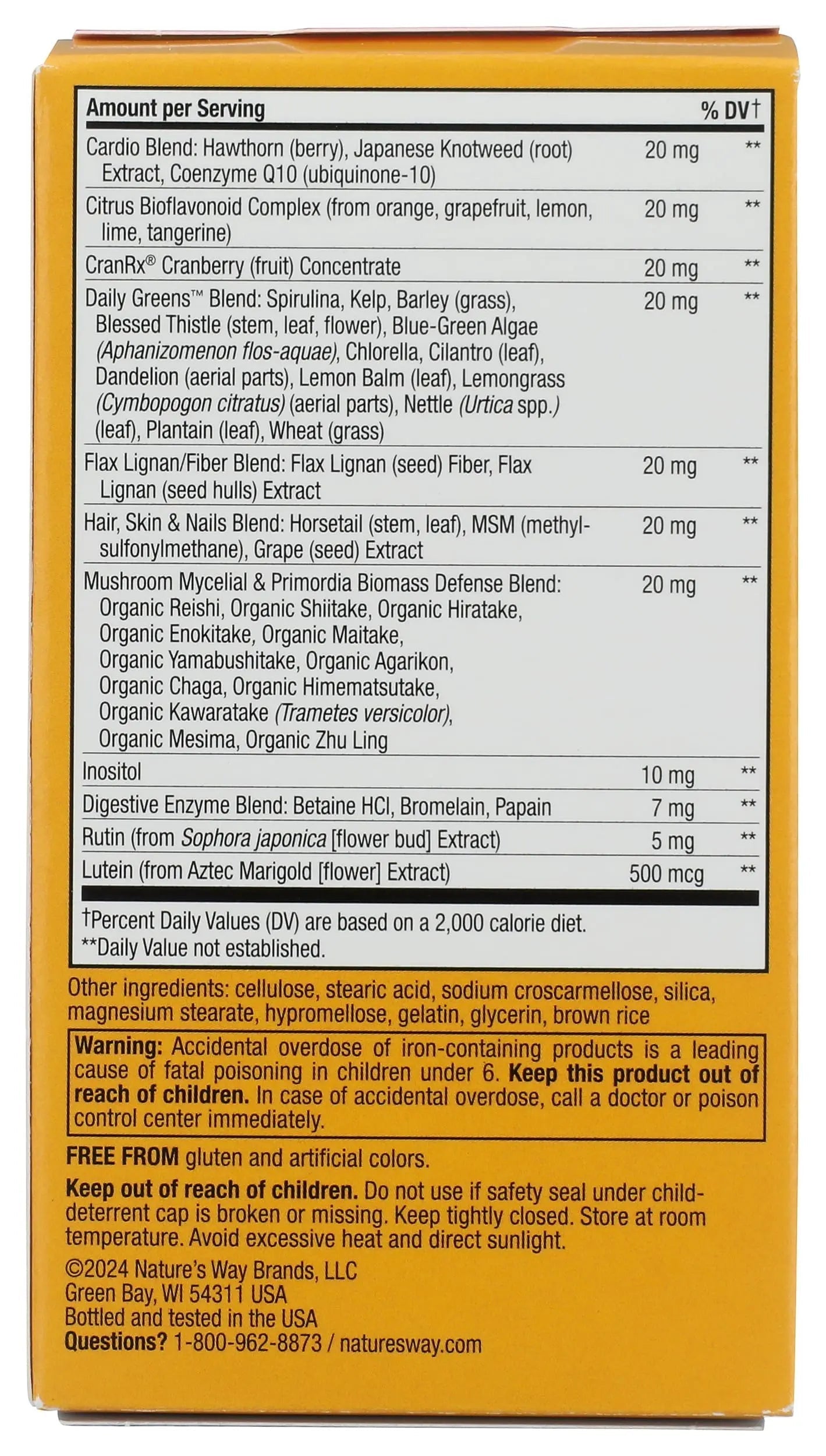 Natures Way Alive! Once Daily Womens, 60 CT Nature's Way uk supplements