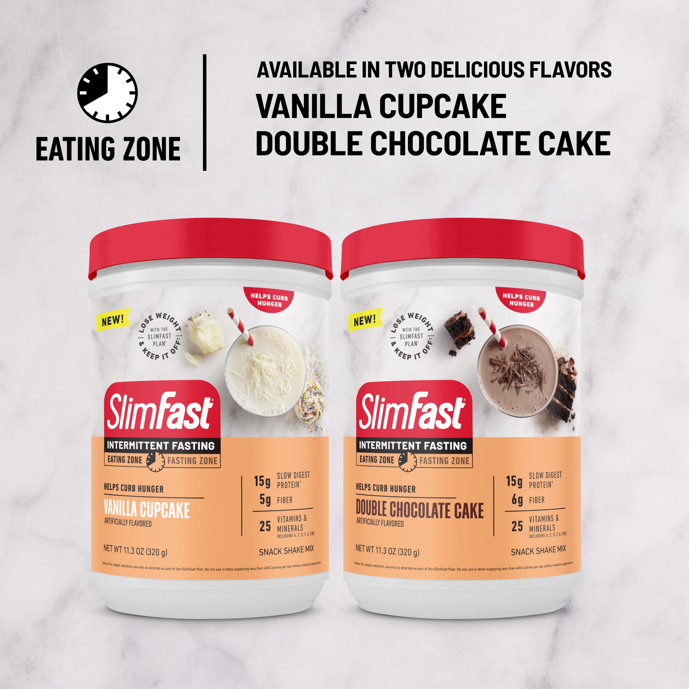 SlimFast Intermittent Fasting, Casein Protein Powder, Biotin with Vitamin & Mineral Bend SlimFast uk supplements