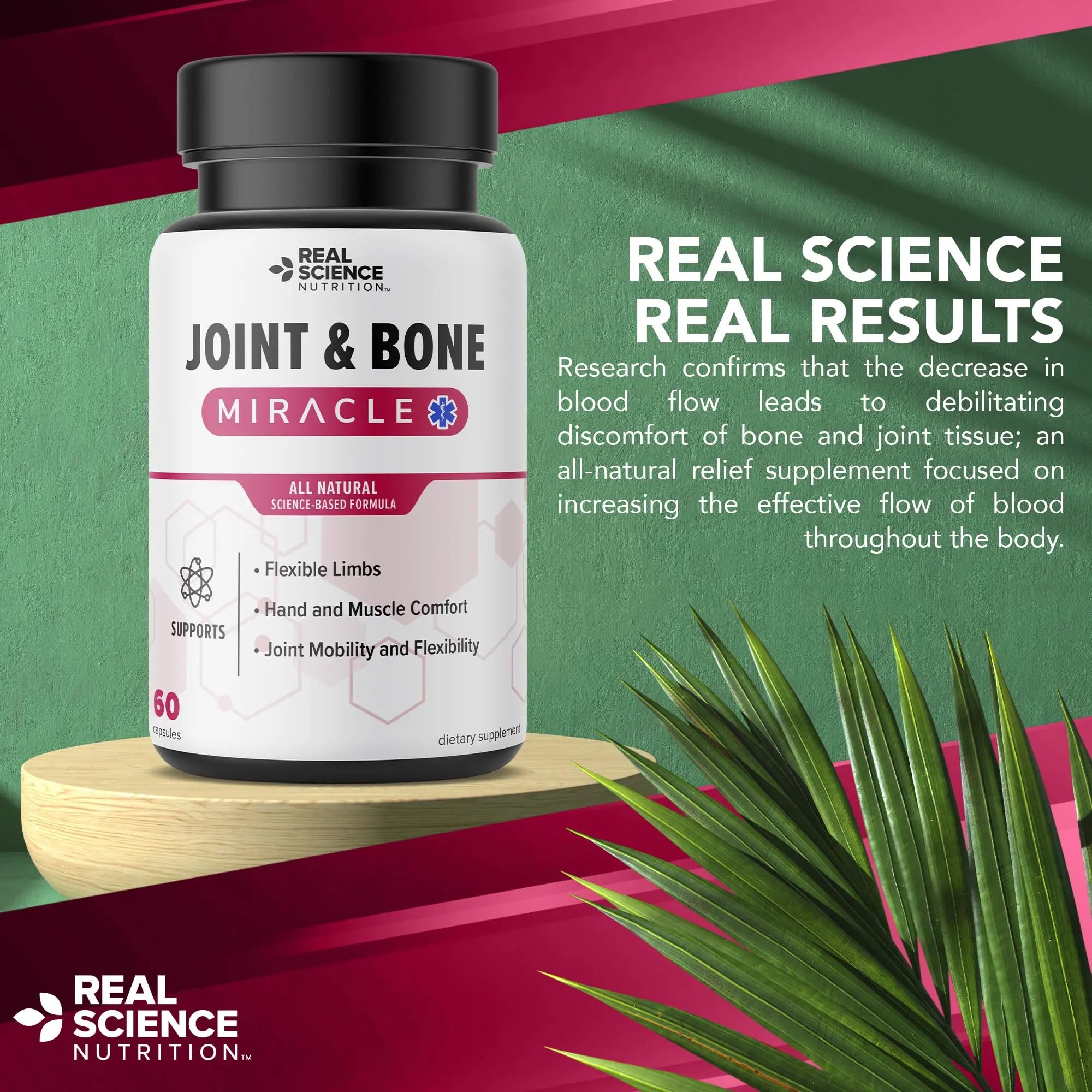 Real Science Nutrition Offers Joint & Bone Miracle for Enhanced Joint Mobility and Alleviating Muscle Discomfort Real Science Nutrition uk supplements