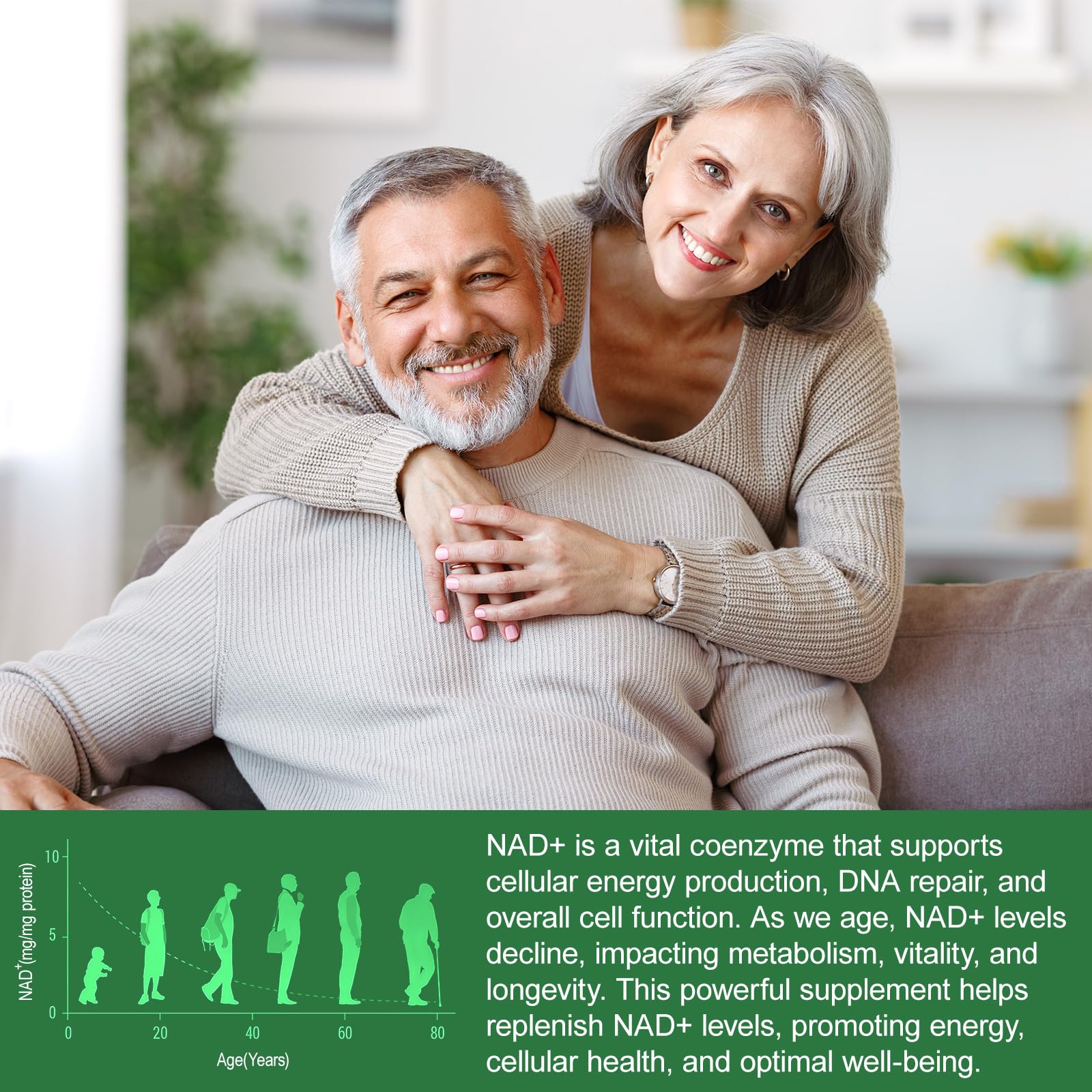 APU.FAIRY NAD Supplement,NAD Nicotinamide Riboside,Extra Strength NAD Alternative Liposomal,Boost NAD & Resveratrol + for Women & Men,Energy Anti-Aging,Cell Regeneration,120 Capsules sack-120 APU.FAIRY uk supplements