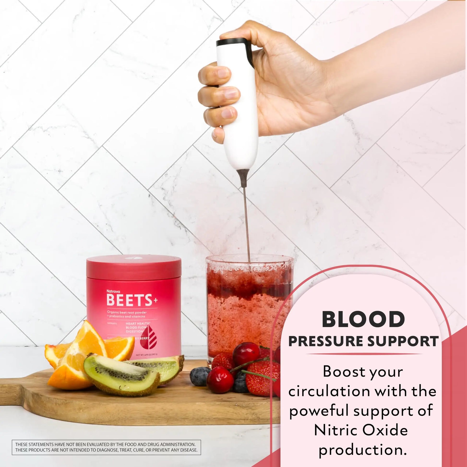 Natrava Beets+ Organic Beet Root Powder Blend Fortified with Vitamins & Prebiotics for Heart Healthy Energy & Nitric Oxide Production Natrava uk supplements