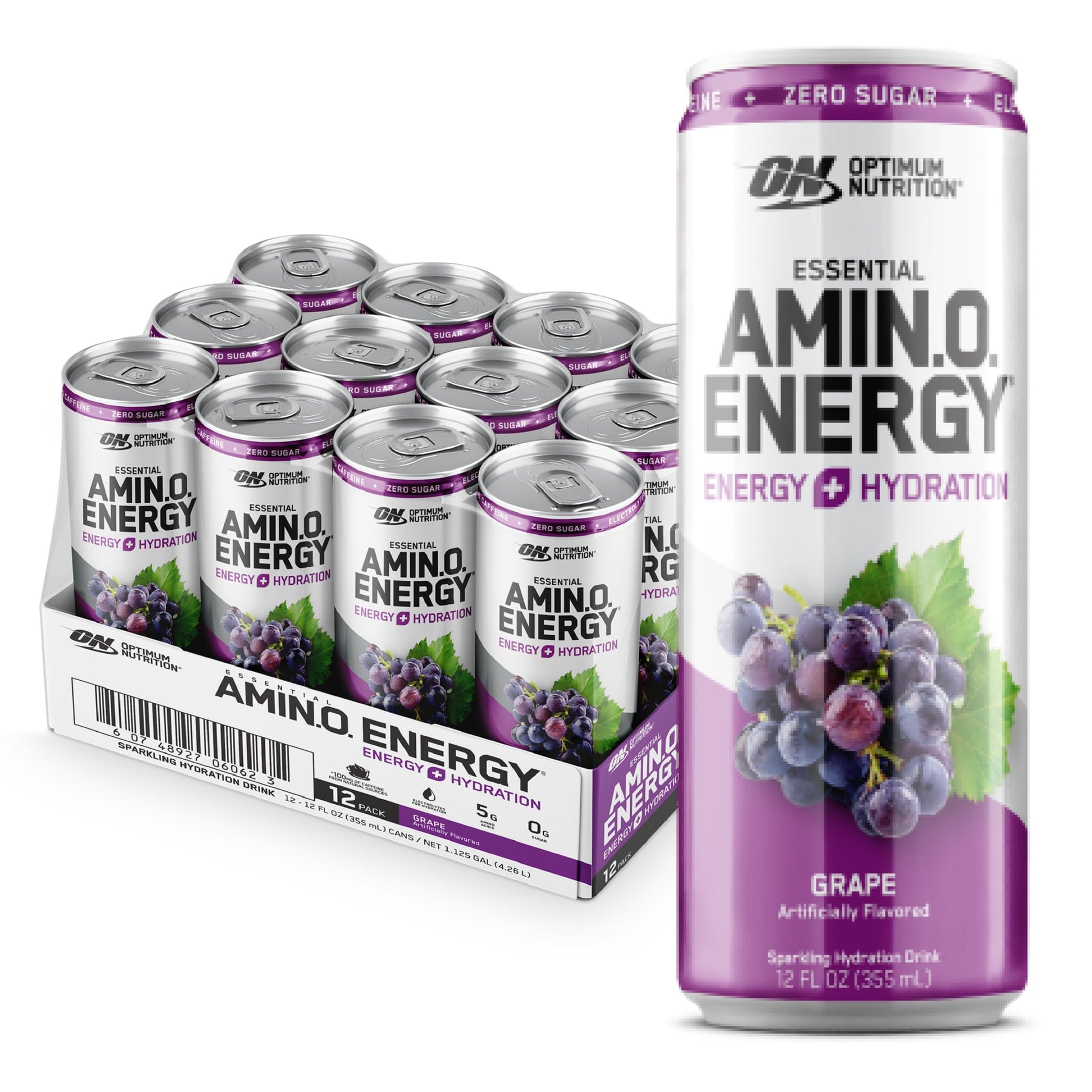 Optimum Nutrition Amino Energy Sparkling Hydration Drink, Electrolytes, Caffeine Optimum Nutrition uk supplements