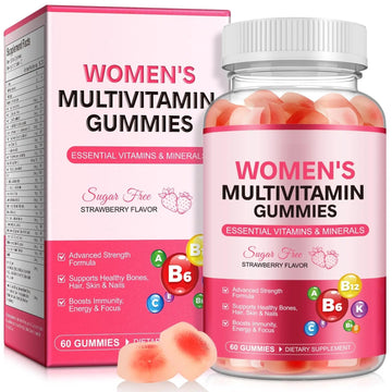 DCTTVHVD Multivitamin Gummies for Women, Natural Multi Vitamins, Boosts Immunity, Energy & Focus, Womens Daily Multivitamin Gummy DCTTVHVD uk supplements