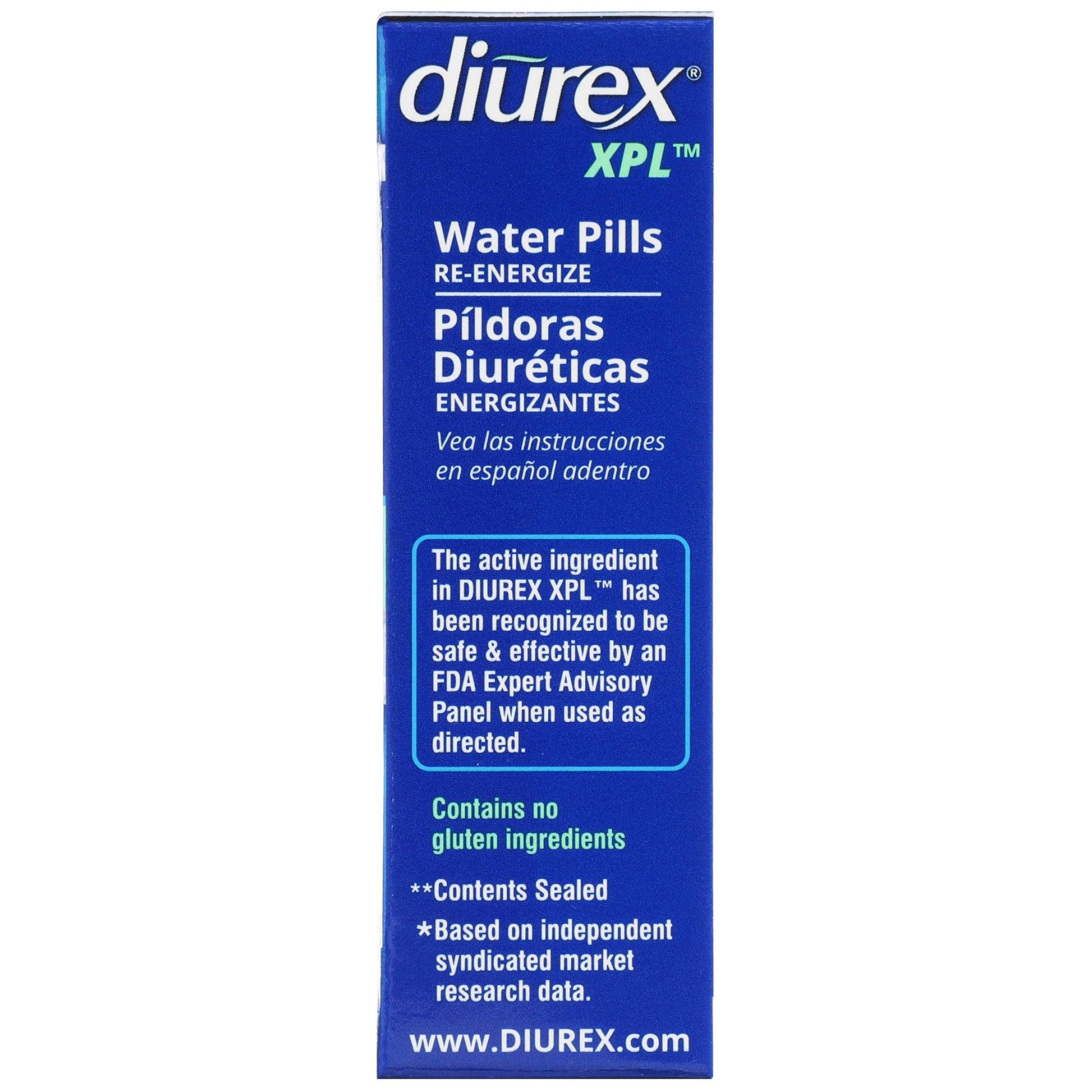 Diurex XPL Re-energizing Water Pills - Relieve Bloating & Fatigue - 22 Count Diurex uk supplements