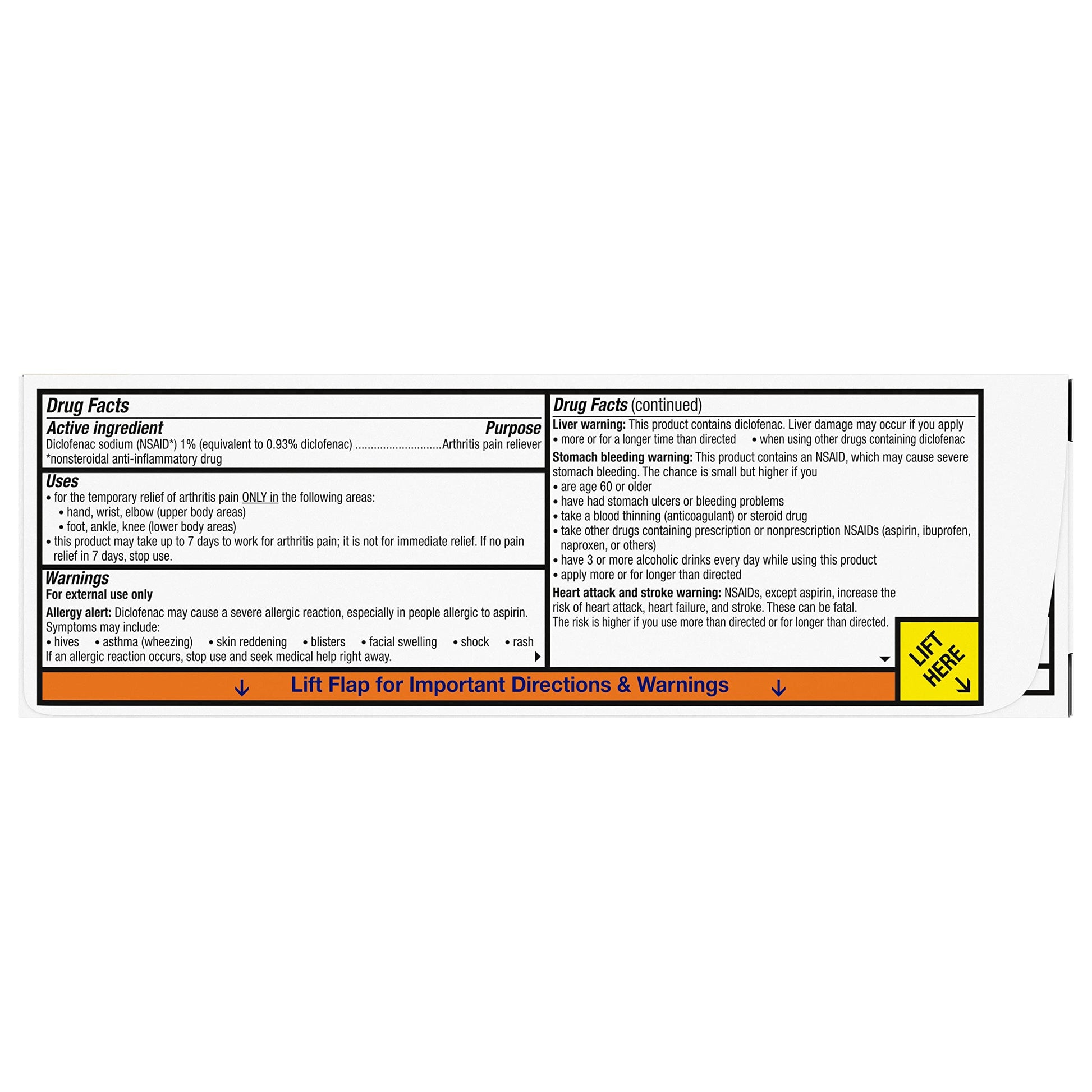 Voltaren Arthritis Pain Gel for Powerful Topical Arthritis Pain Relief, No Prescription VOLTAREN uk supplements
