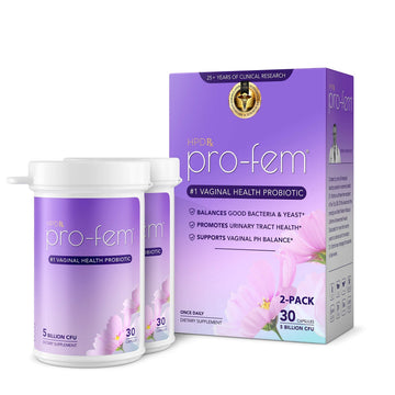 HPD Rx Pro-Fem #1 Vaginal Health Probiotic | Vaginal Probiotics | Clinically Proven to Promote Yeast & PH HPD Rx uk supplements