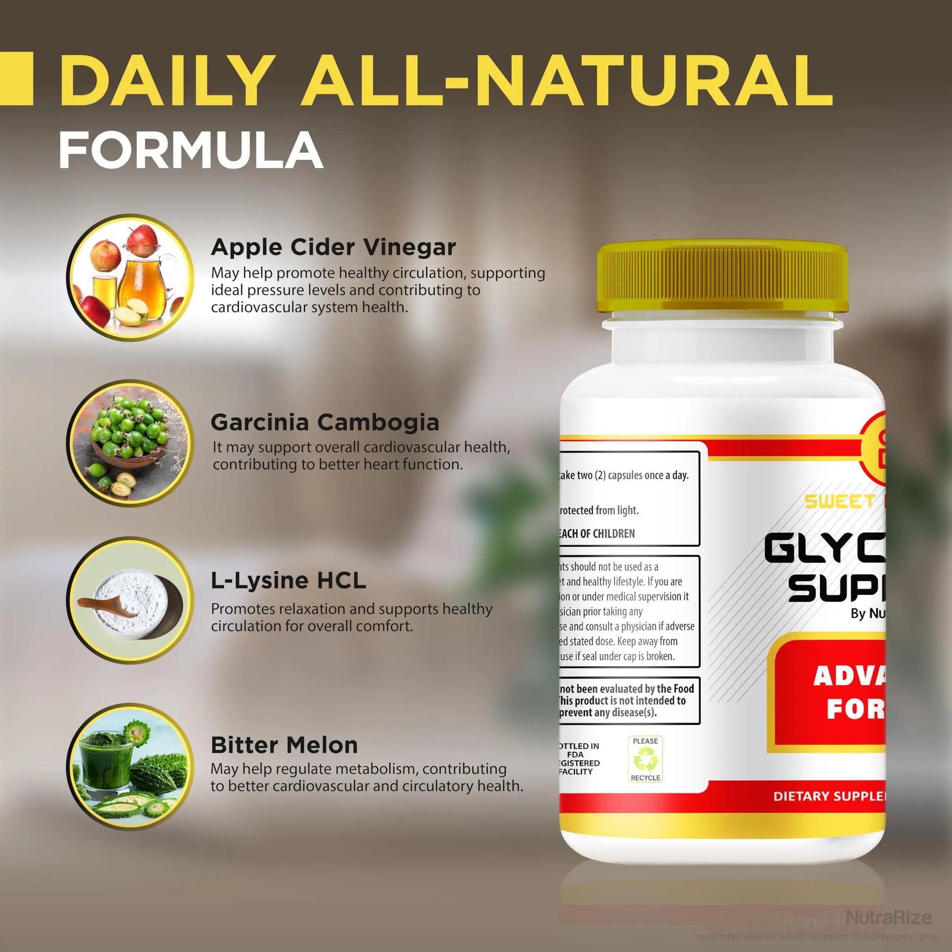 NutraRize (5 Pack) Sweet Restore Joint Support Supplement, Official Glycogen Support Capsules, All-Natural SweetRestore Joint Formula, Blood Vessel Cleaner Reviews (300 Capsules) NutraRize uk supplements