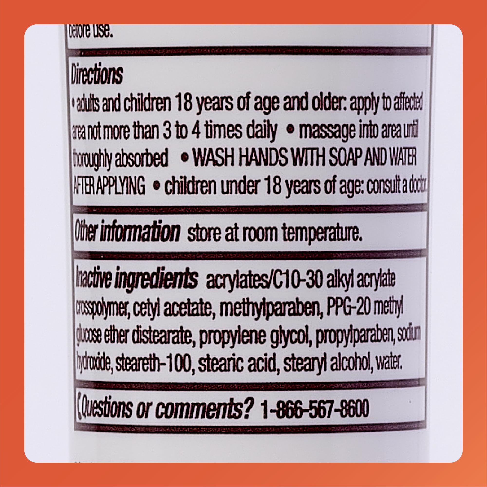 Rugby Capsaicin 0.025% Cream for Penetrating Pain Relief - 2.1 Oz (60g) (6 Pack) RUGBY LABORATORIES uk supplements