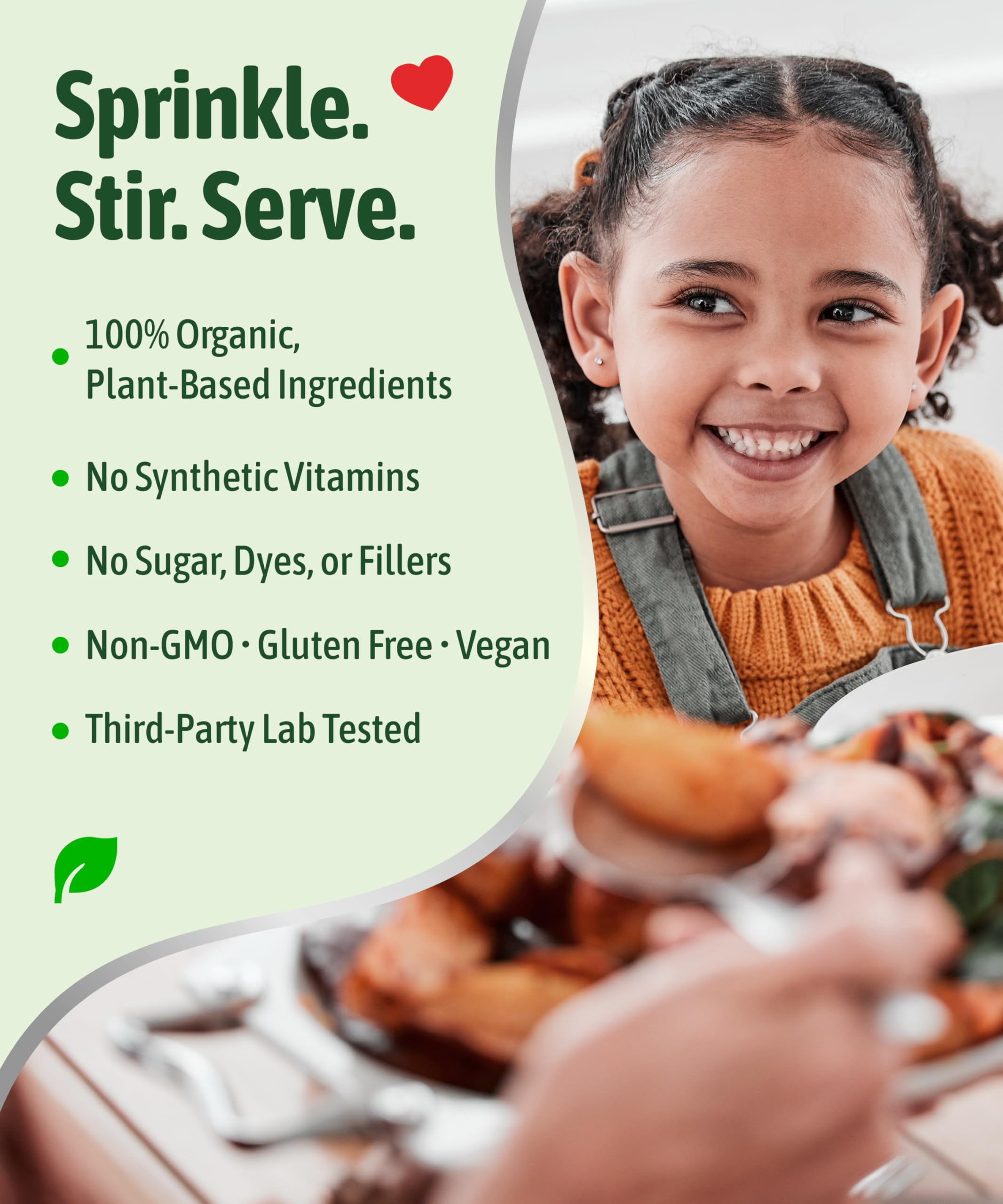 InviNutri Superfood Powder for Sensory & Picky Eaters. A TINY scoop- 40x Nutrient-Rich, 30mg Sulforaphane for Detox. Organic Microgreens, Fruits & Veggies - Blends Invisibly into Most Meals - 24 serv. InviNutri Invisible Nutrition uk supplements