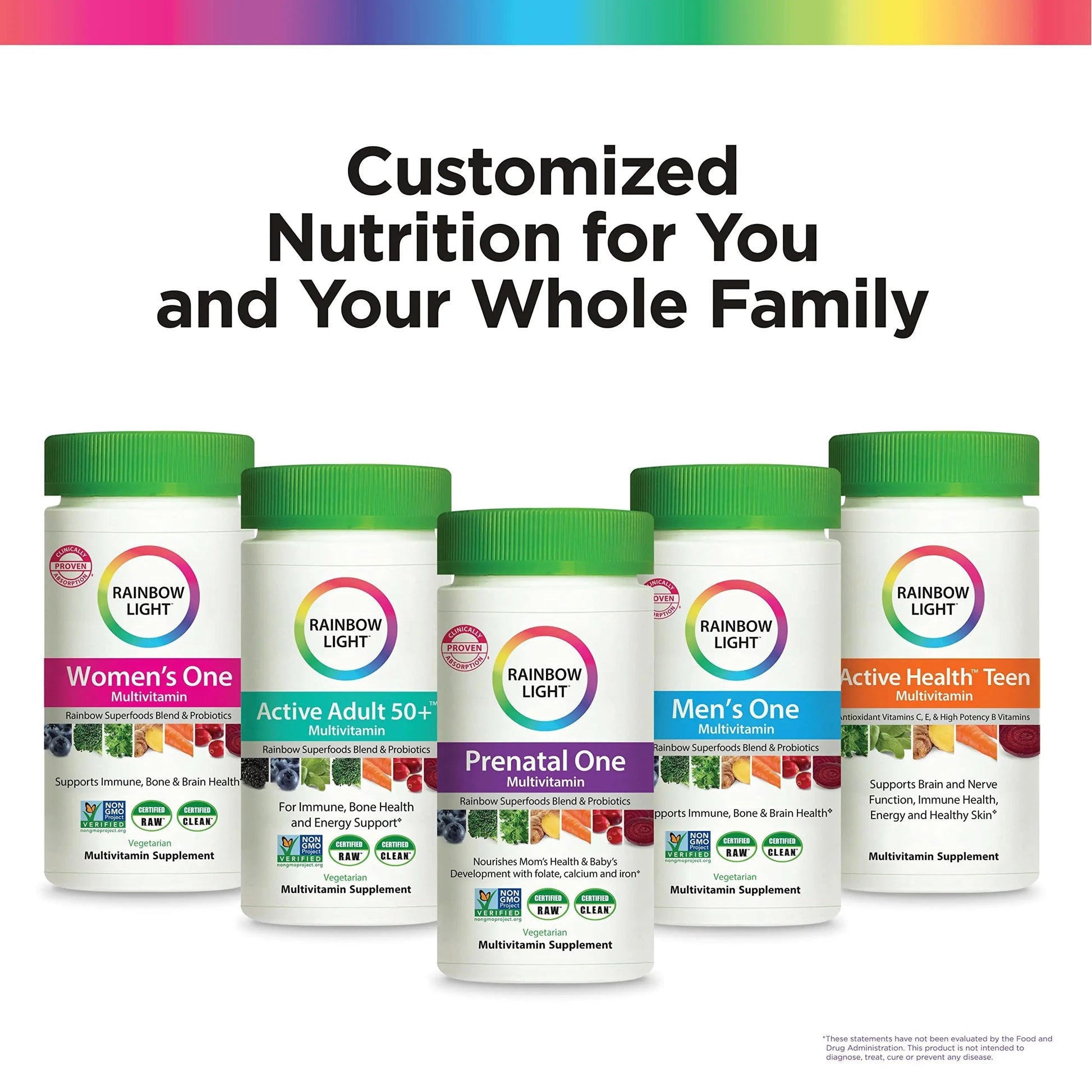 Rainbow Light Adult Multivitamin, Vitamins C & Zinc, B Complex & Choline, Calcium & Vitamin D Supports Bone Health Rainbow Light uk supplements