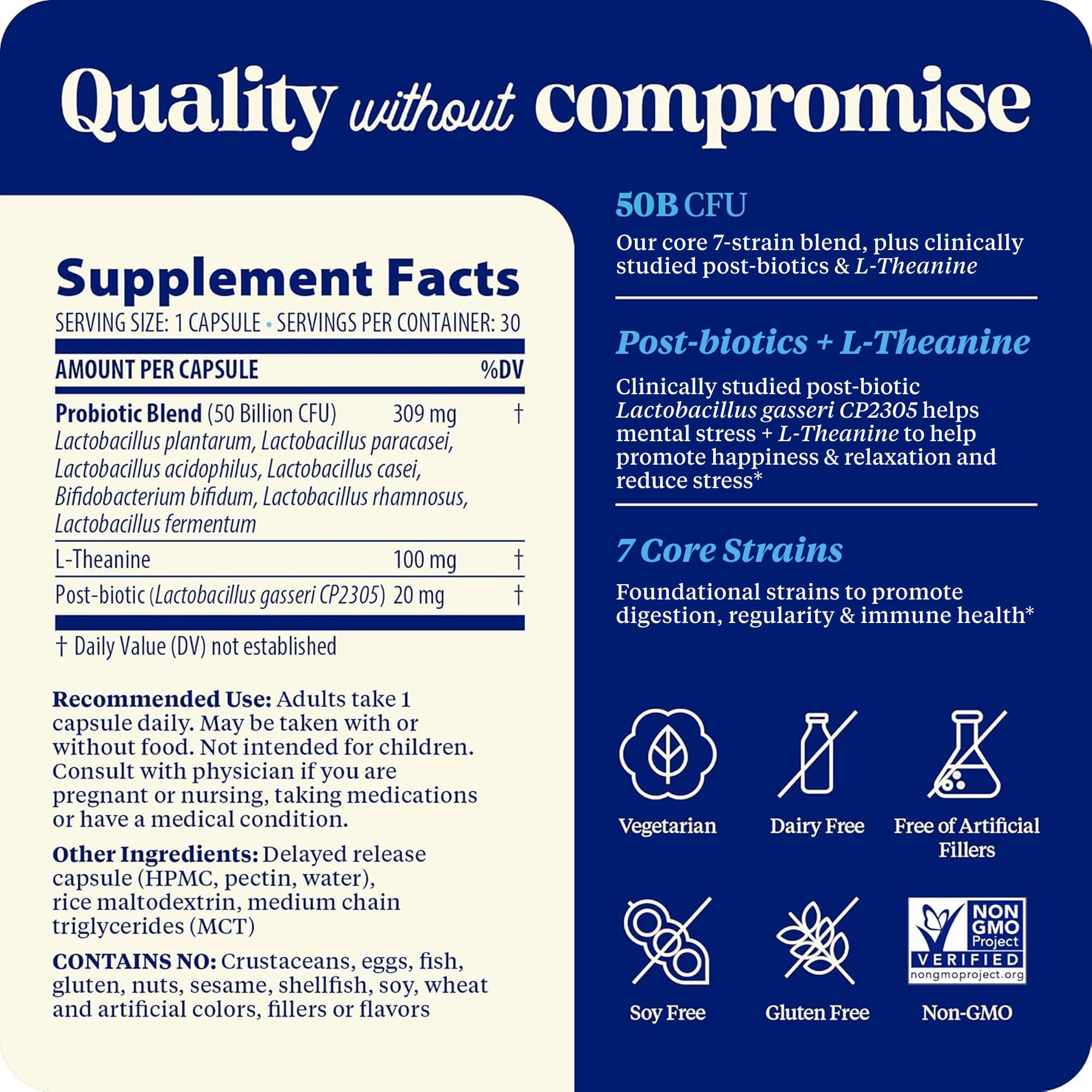 Enzymedica SubCulture Probiotics for Mood, Stress, & Sleep, 50 Billion CFU, Promotes Relaxation, Immune + Digestive Health & Regularity, 30 Count Enzymedica uk supplements