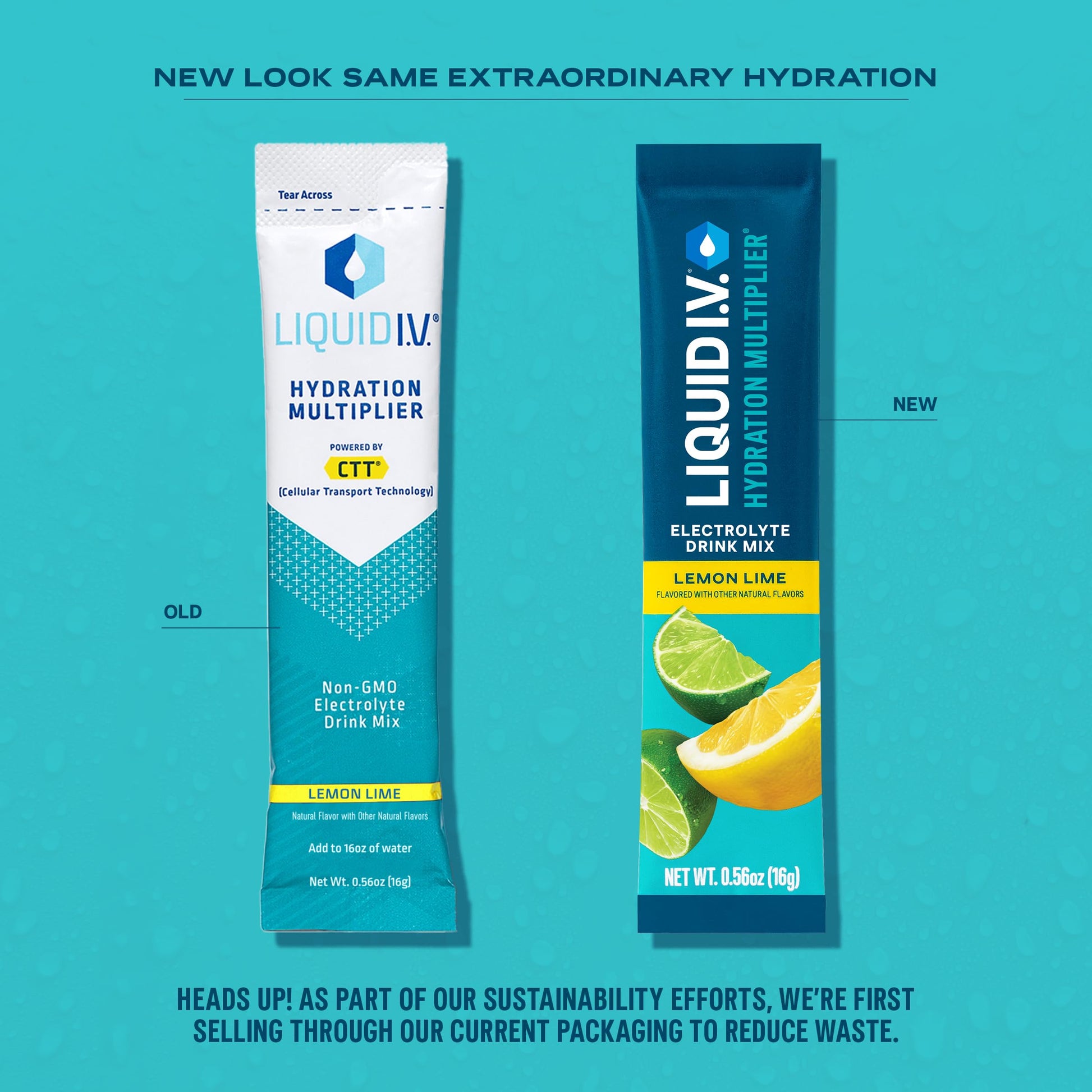 Liquid I.V.® Hydration Multiplier - Lemon Lime | Electrolyte Powder Drink Mix | 3 Pack (48 Servings) Liquid I.V. uk supplements