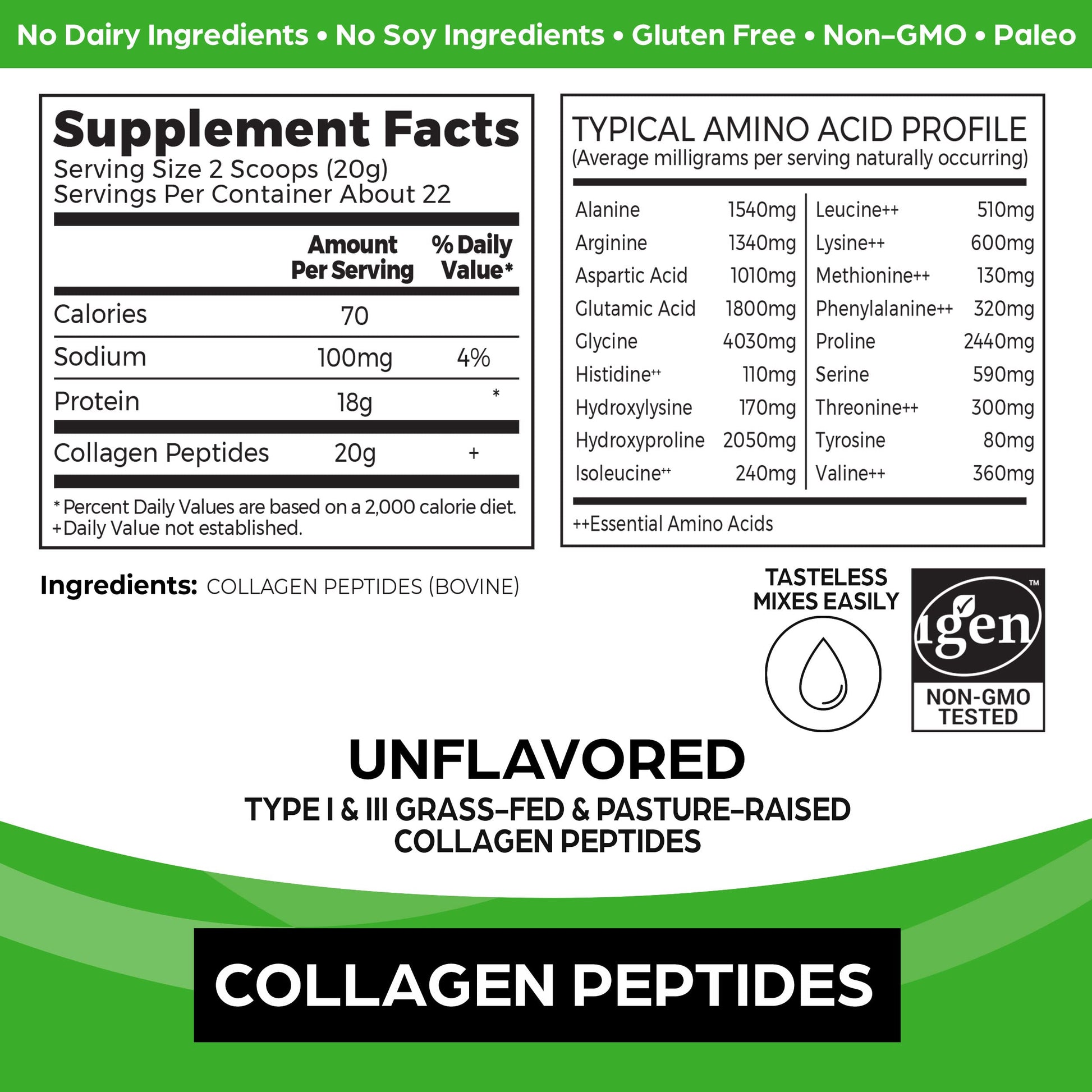 Orgain Hydrolyzed Collagen Peptides Powder, 20g Grass Fed Collagen - Hair, Skin, Nail Orgain uk supplements