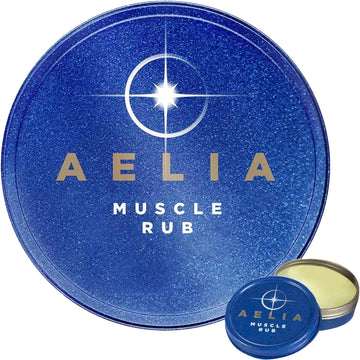 AELIA Muscle Rub - Coconut Oil, Vitamin E, Arnica, Ginger Root, Turmeric & Lavender – 1 oz AELIA uk supplements
