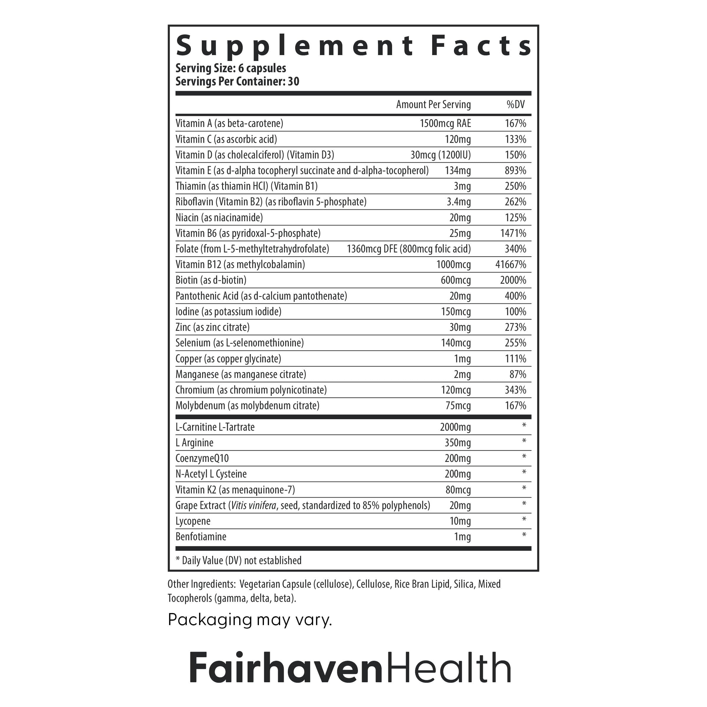 Fairhaven Health FH Pro for Men | Clinically Studied Premium Prenatal Fertility Supplements for Men | Male Fertility Supplements | Count and Motility Support Pre-Conception for Him | 180 Capsules Fairhaven Health uk supplements