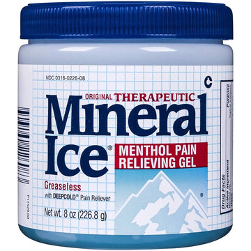 Mineral Ice Pain Relieving Gel - 8 oz, Pack of 4 Mineral Ice uk supplements