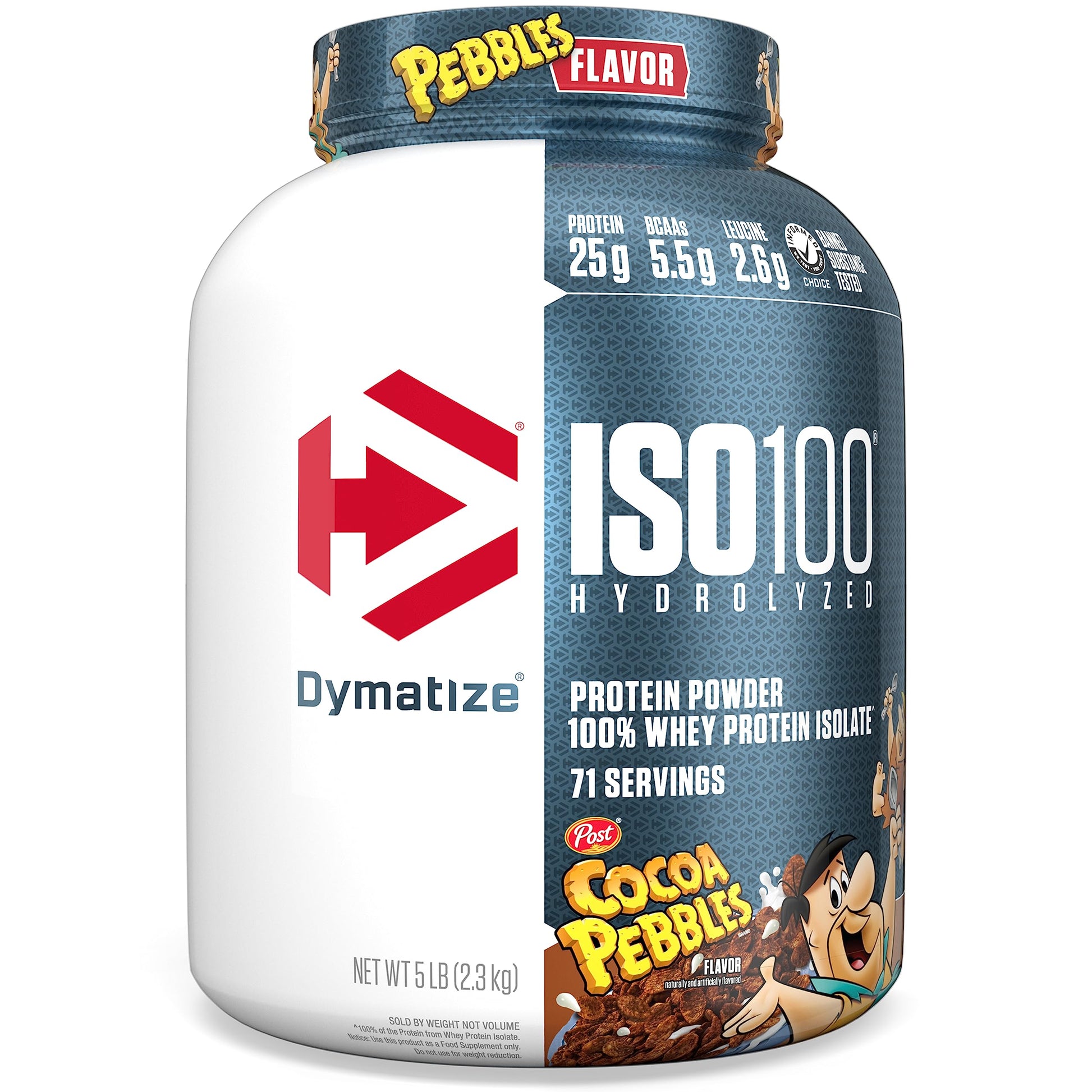 Dymatize ISO100 Hydrolyzed Protein Powder, 100% Whey Isolate, 25g of Protein, 5.5g Dymatize uk supplements