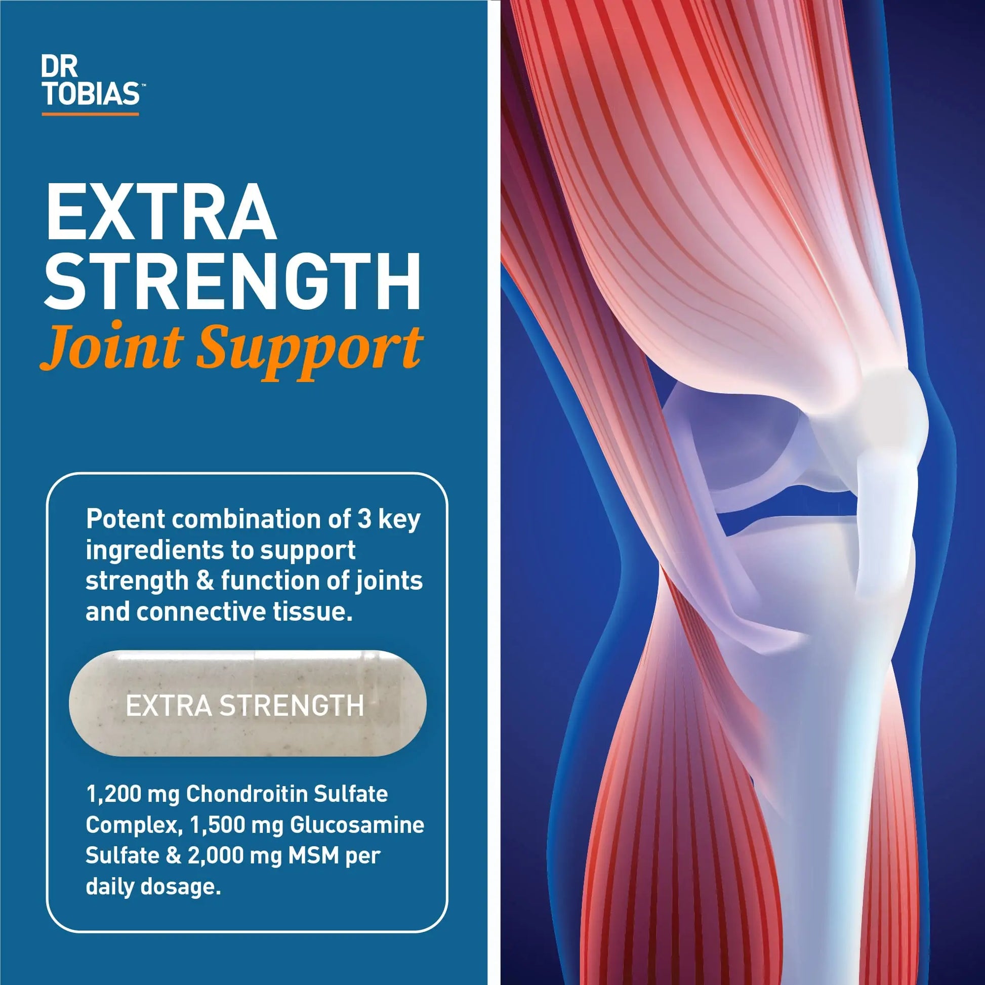 Dr. Tobias AKG Supplement & Joint Support Supplement - Supports Energy, Muscles, Cartilage & Joint Health, Non-GMO Dr. Tobias uk supplements