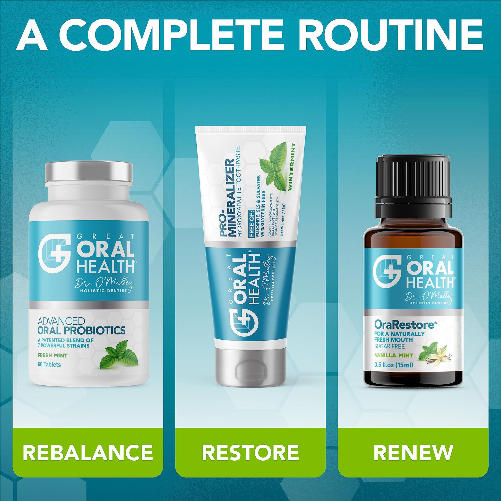 Oral Probiotics for Mouth Bad Breath Treatment for Adults: Dentist Formulated Advanced Great Oral Health uk supplements
