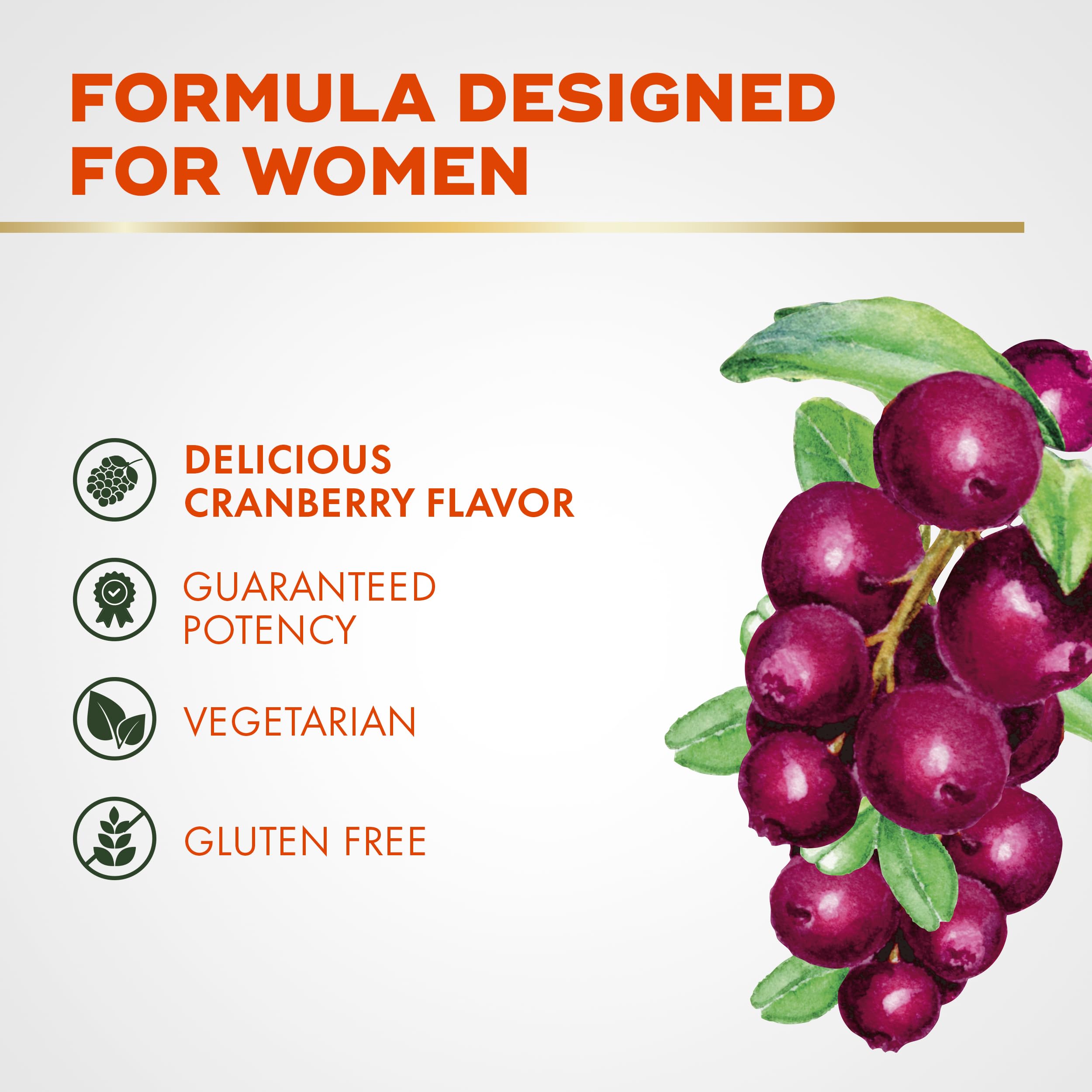 Align Probiotic, Women's Dualbiotic, Womens Probiotic Gummies, Prebiotics and Probiotics for Women, with Cranberry for Urinary Tract Health*, Cranberry Flavor, 90 Gummies Align uk supplements