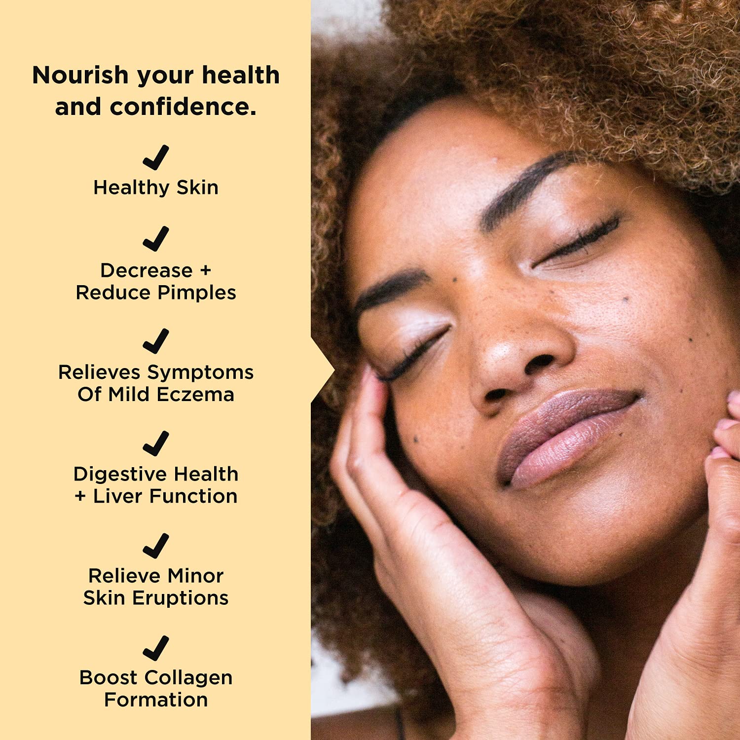 JSHealth Vitamins Skin and Digestion Formula | Skin Supplement with Zinc | Burdock JSHealth uk supplements