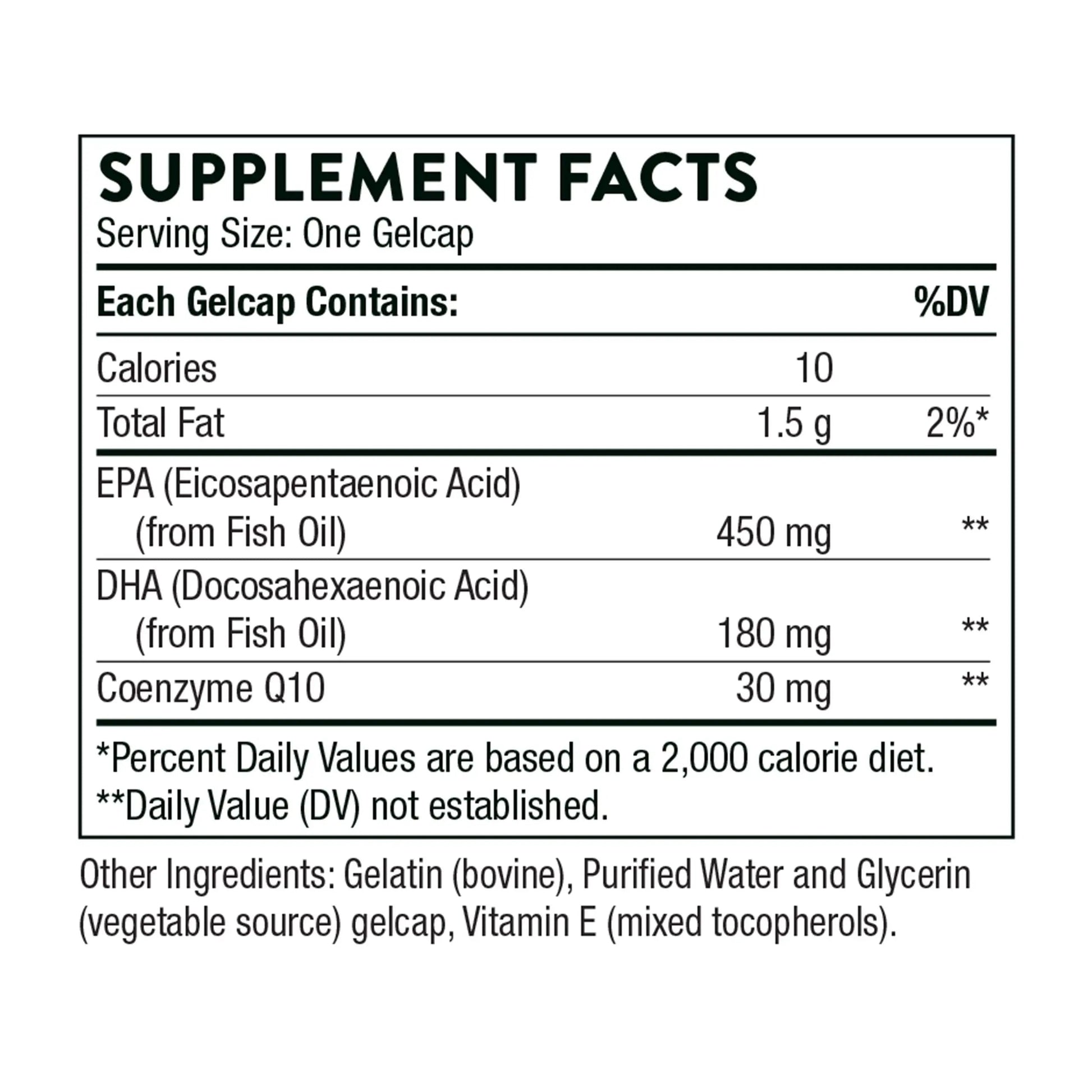 THORNE - Daily Nutrients Bundle - Multivitamin Elite and Omega-3 with CoQ10-30 to 90 Servings THORNE uk supplements