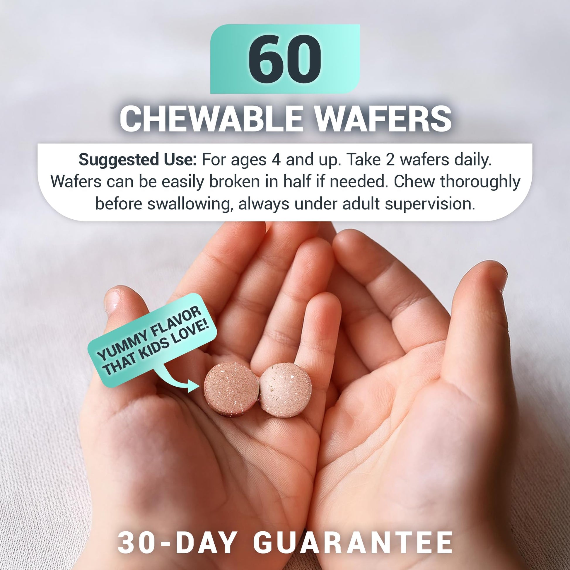 Dr. Berg Kids Chewable Multivitamins (NOT Sweetened w/Sugar) - Daily Multivitamin for Kids that Includes 20 Nutrients & Trace Mineral Complex - Mixed Berry Chewable Vitamins for Kid - Red Wafers Dr. Berg Nutritionals uk supplements