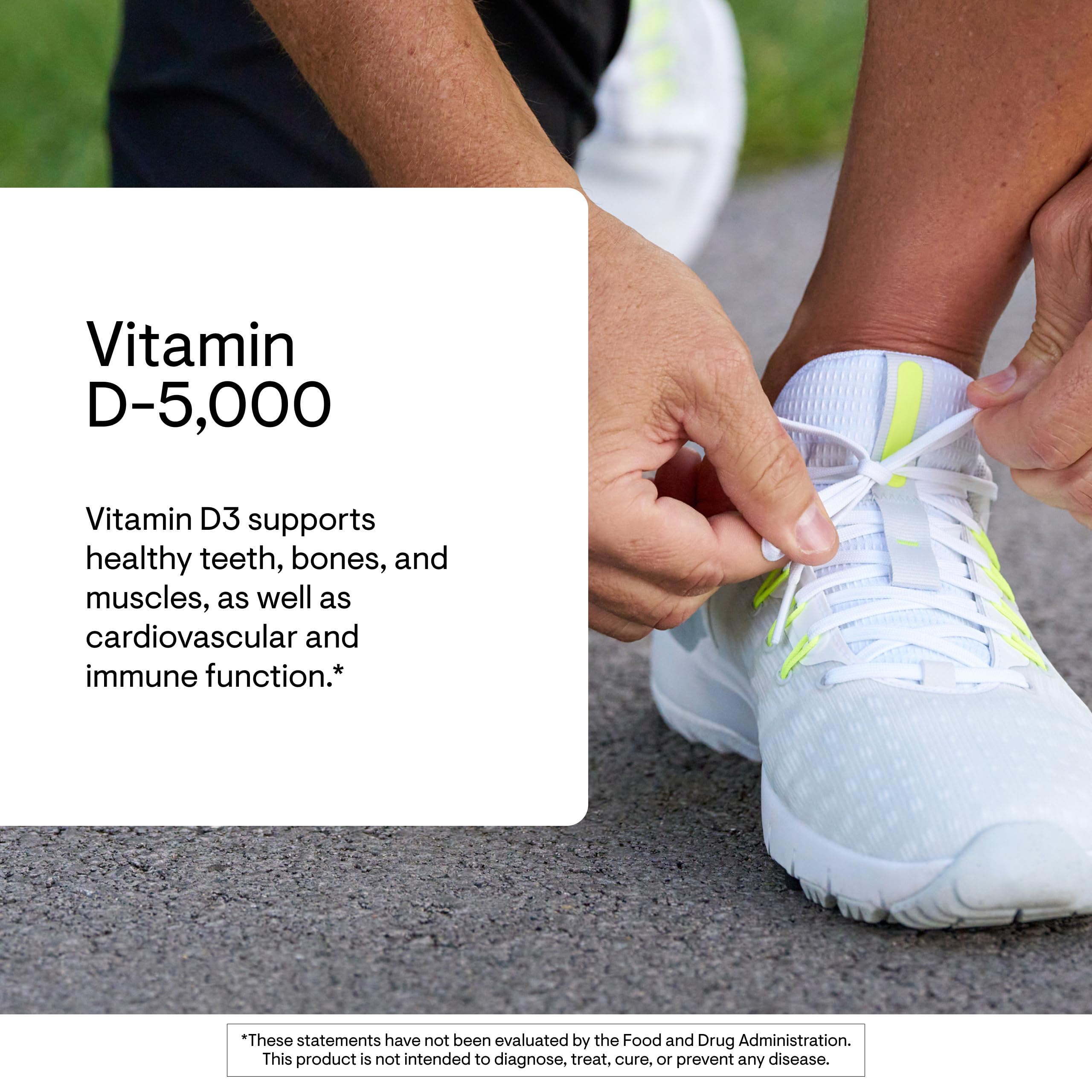 THORNE - Vitamin D-5000 - Vitamin D3 Supplement - Support Healthy Bones, Teeth, Muscles, Cardiovascular & Immune Function* - NSF Certified for Sport - Gluten-Free, Soy-Free - 60 Servings THORNE uk supplements