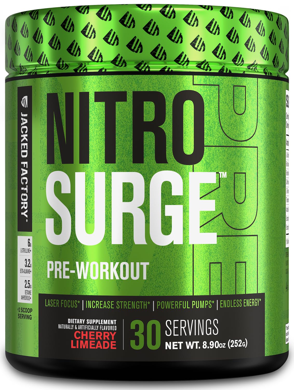 Jacked Factory Nitrosurge Pre-Workout & EAA Surge Essential Amino Acids Bundle Jacked Factory uk supplements