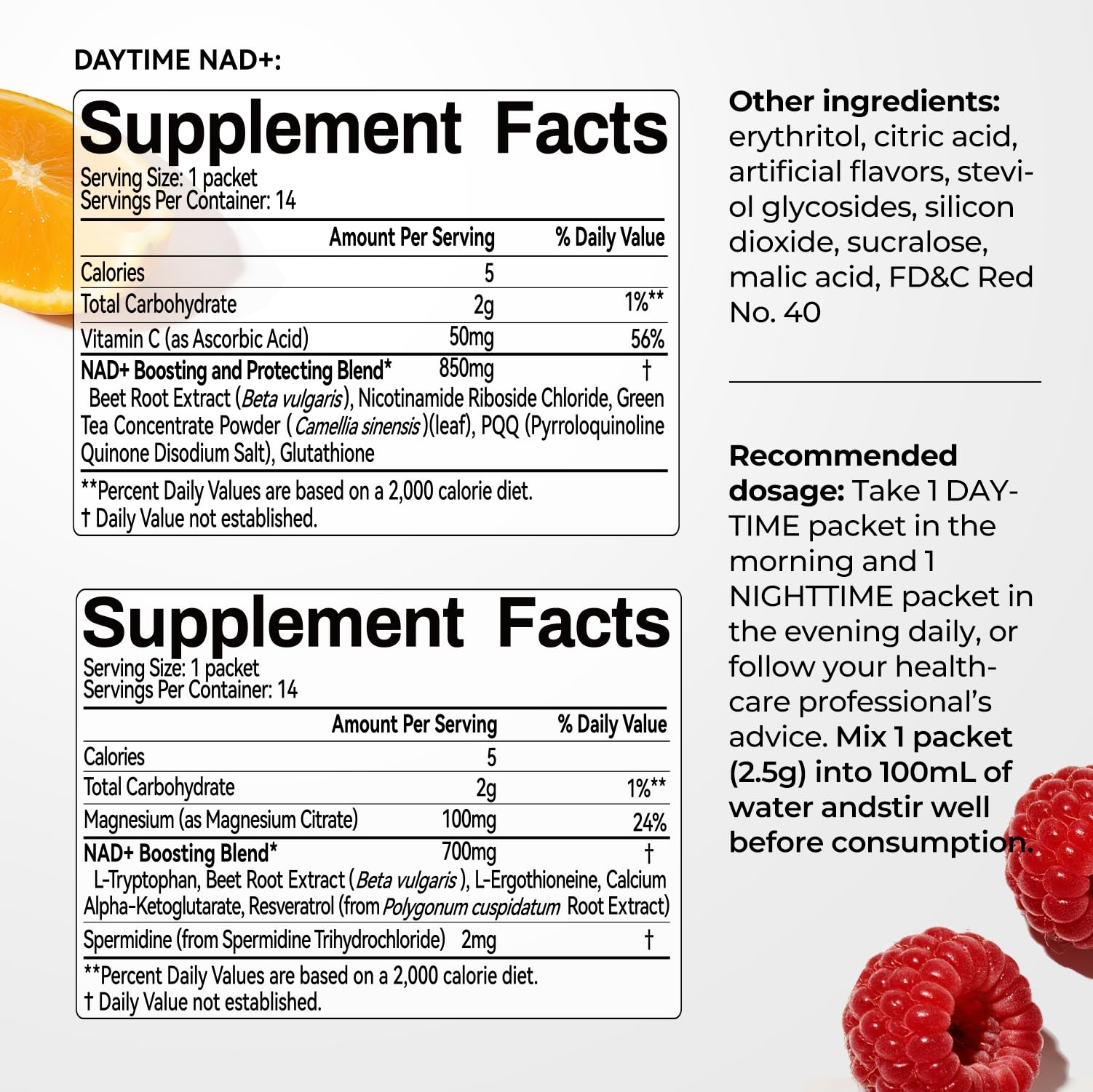 OxyEnergy NAD Supplement 1550 mg-Daytime Nicotinamide Riboside + Nighttime L-Tryptophan with Resveratrol, Glutathione, PQQ, 24-Hour Nonstop Energy, Anti-Aging & Cellular Renewal, 28 Packets OxyEnergy uk supplements
