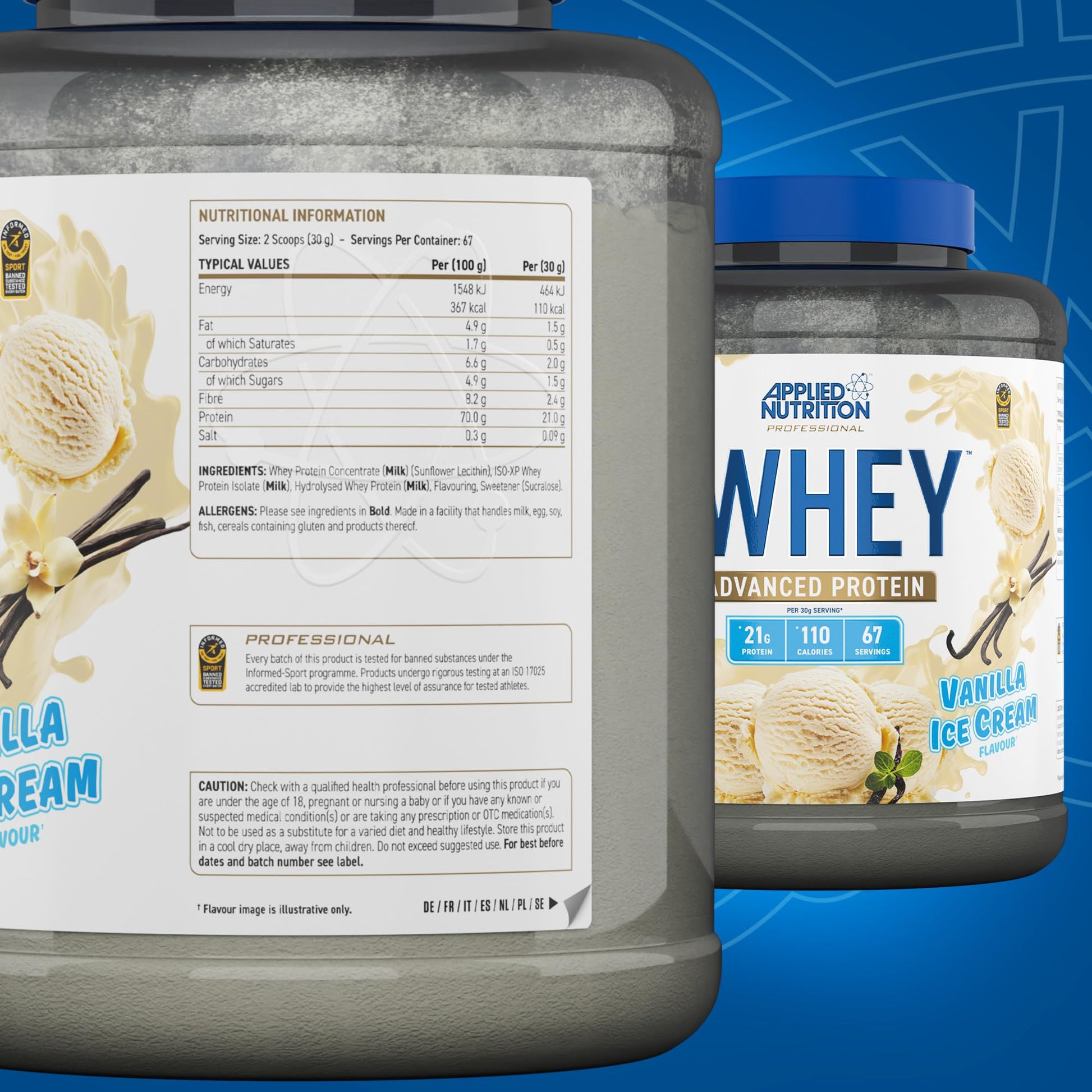 Applied Nutrition Critical Whey Protein Powder 2kg - High Protein Powder, Protein Milkshake Applied Nutrition uk supplements