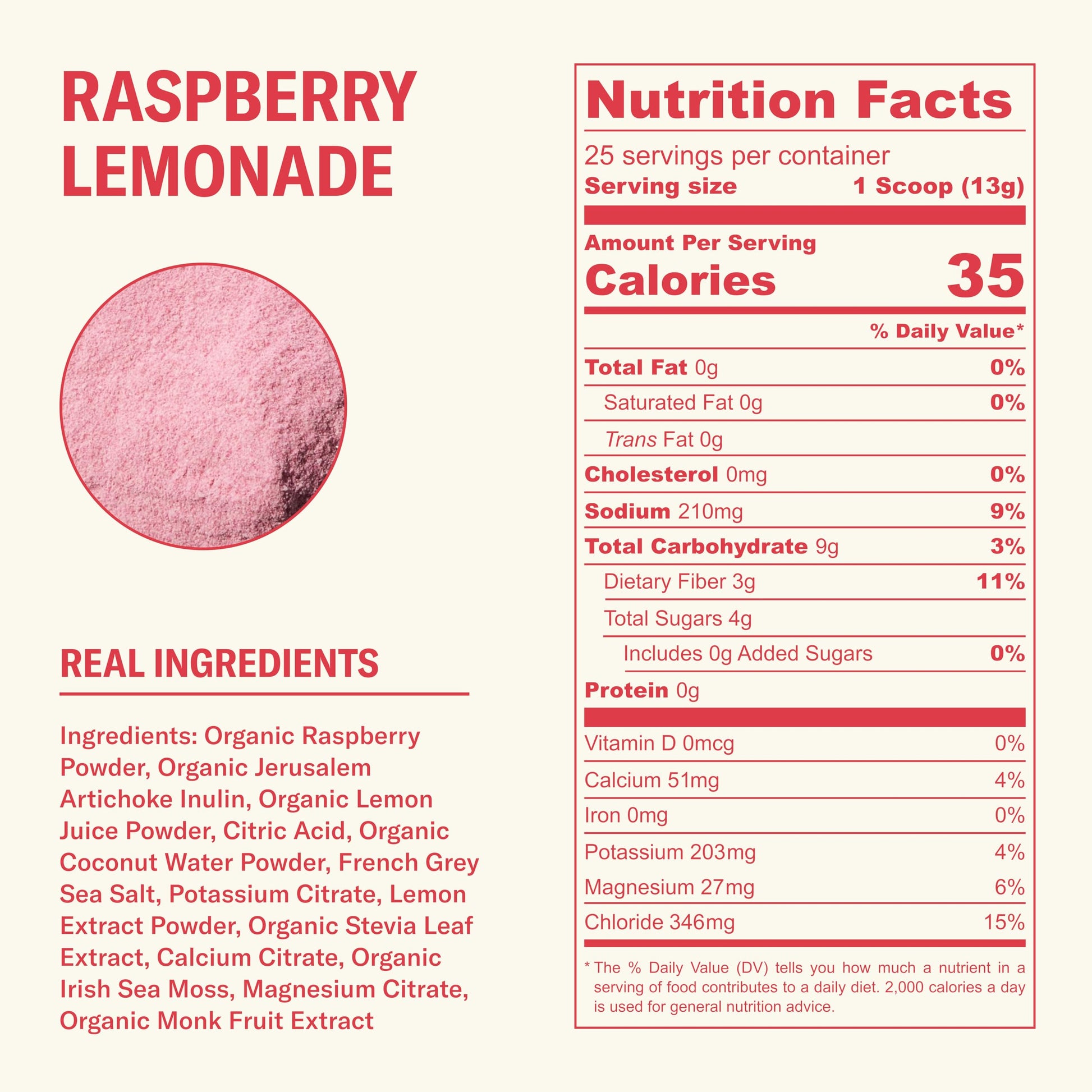 Ballerina Farm Farmer Hydrate, Daily Electrolytes Powder, Raspberry Lemonade, Hydration Drink Mix with Organic Coconut Water, Irish Sea Moss, Sea Salt, Prebiotic Fiber, No Added Sugar, 25 Servings Ballerina Farm uk supplements