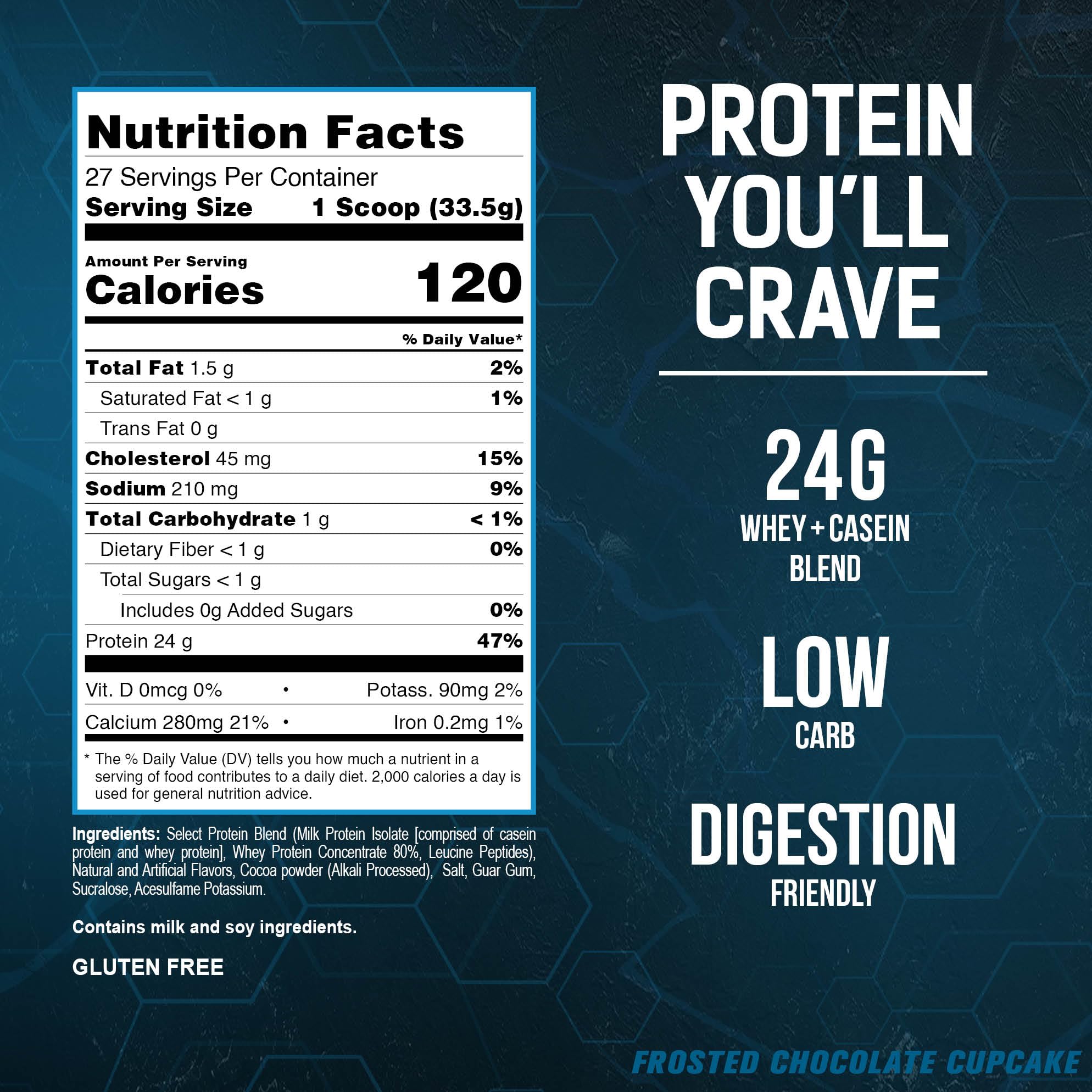 PEScience Select Low Carb Protein Powder, Chocolate Cupcake, 27 Serving, Keto PEScience uk supplements