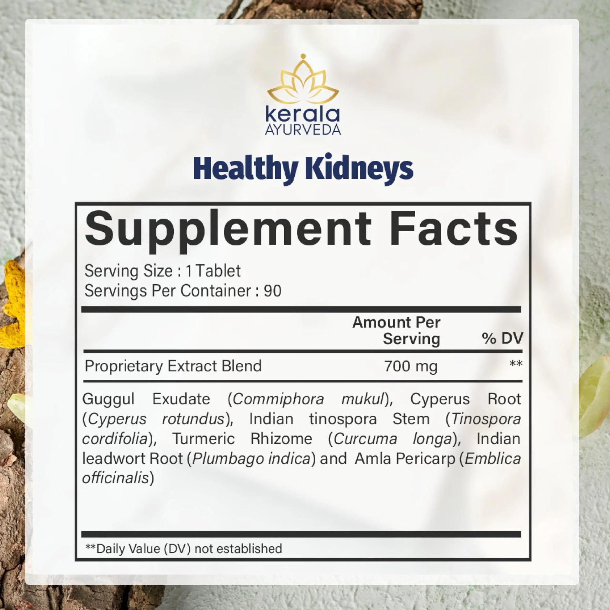 Kerala Ayurveda Healthy Kidney Herbal Tablets | Support Normal Kidney Function and Health | Kidney and Bladder Support | Urinary System Support - 90 Count Kerala Ayurveda uk supplements