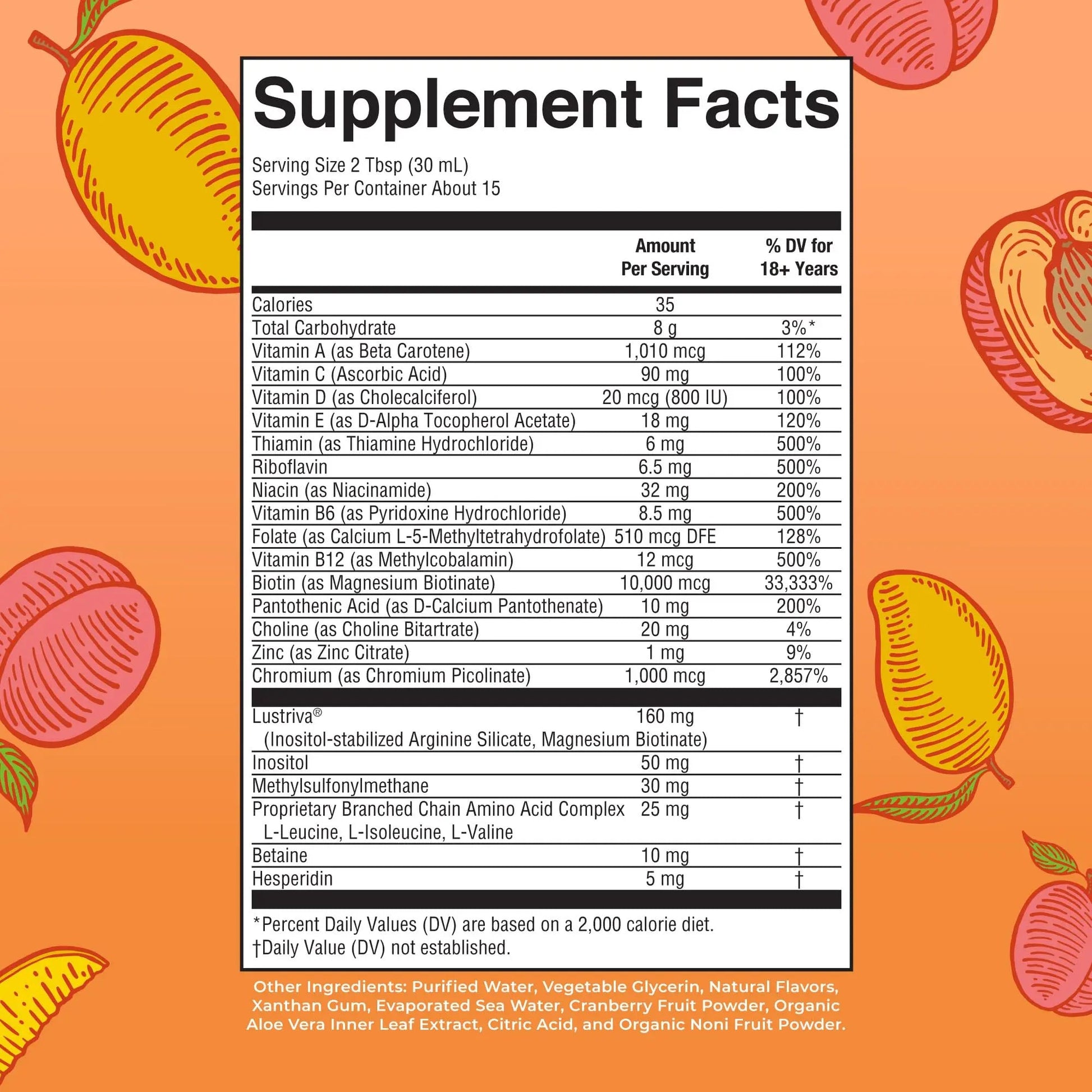 MaryRuth's Morning Multivitamin +Hair Growth (Peach Mango, 15oz), Nighttime Multimineral (Coconut, 15oz) & Probiotic Drops (2oz) | MARYRUTH'S uk supplements