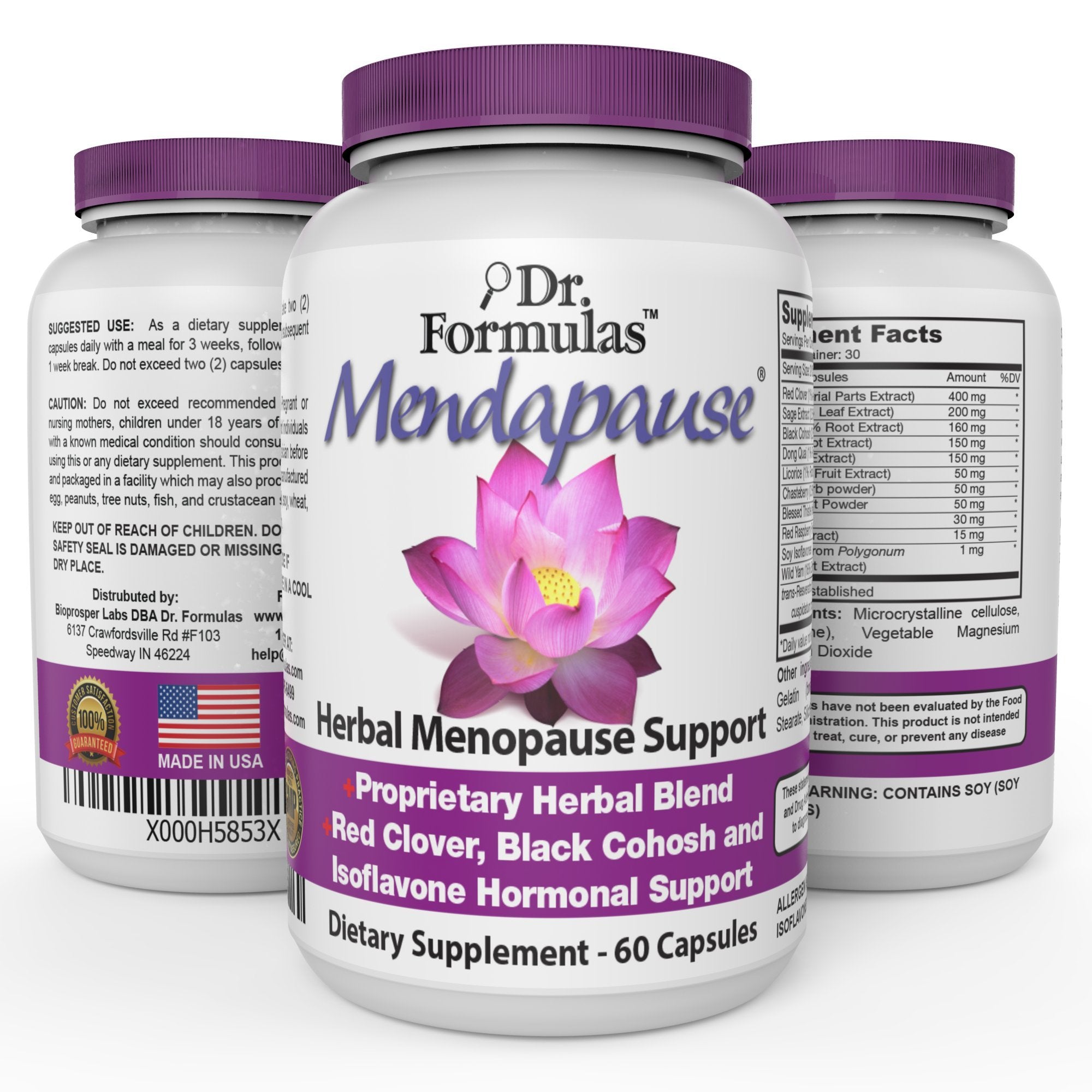 DrFormulas Menopause Supplement for Hot Flashes, Night Sweats 60 Count DrFormulas uk supplements