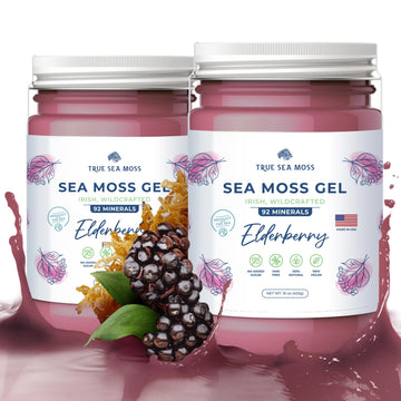 Irish Sea Moss Gel TrueSeaMoss uk supplements